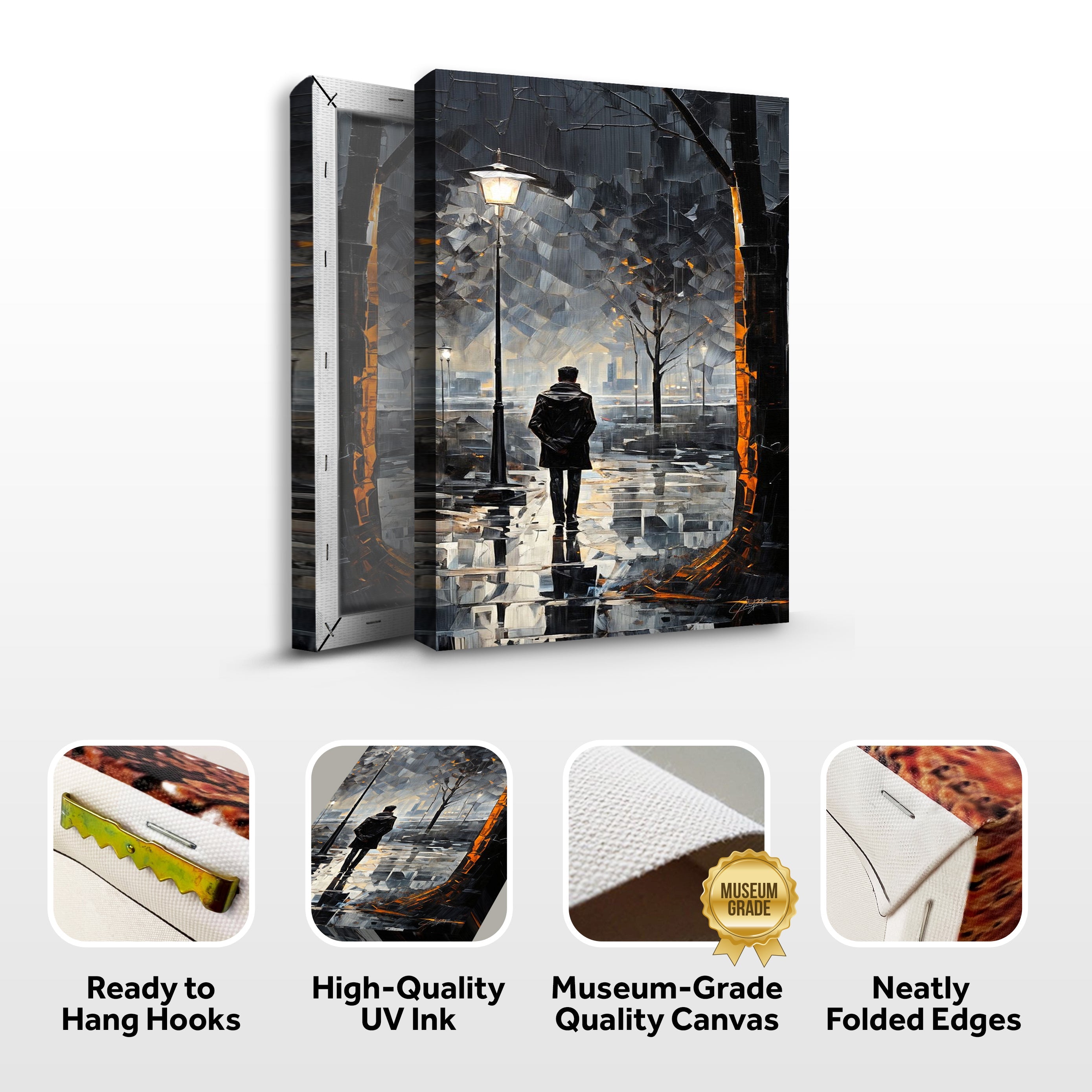 Canvas Print: "Solitary Reflection" on sale at MyriadMart