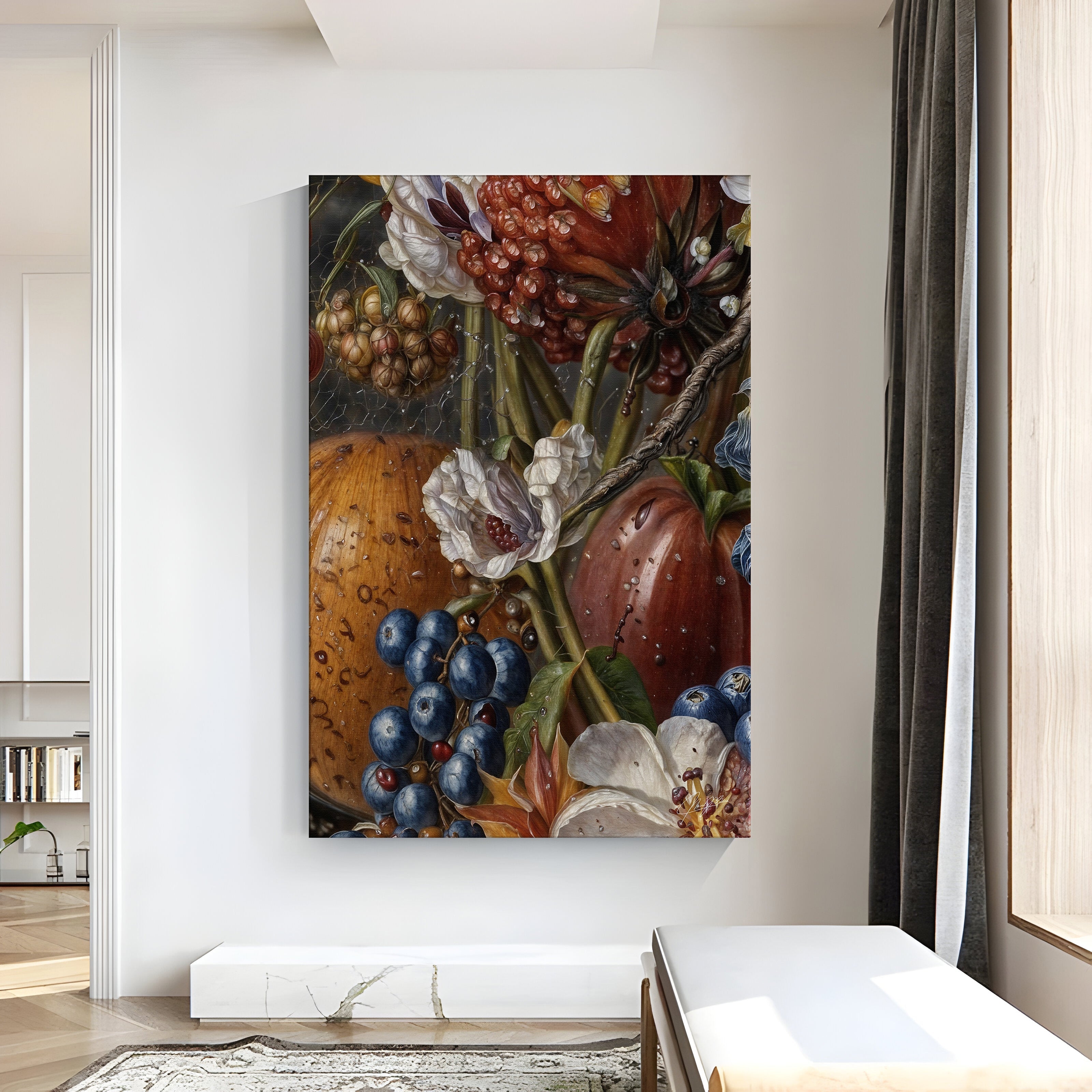 Canvas Print: "Baroque Bounty II" on sale at MyriadMart