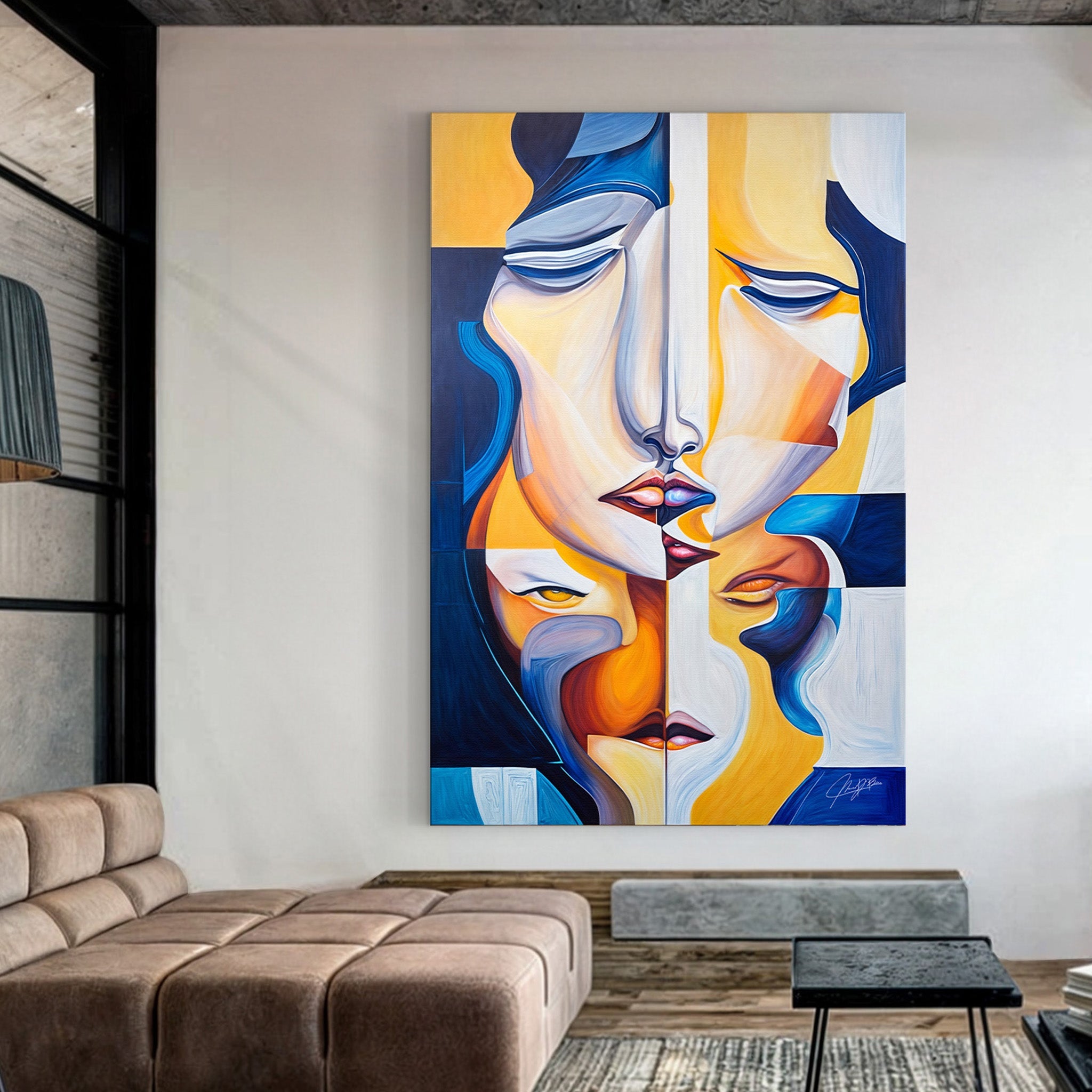 Canvas Print: "Talk" on sale at MyriadMart