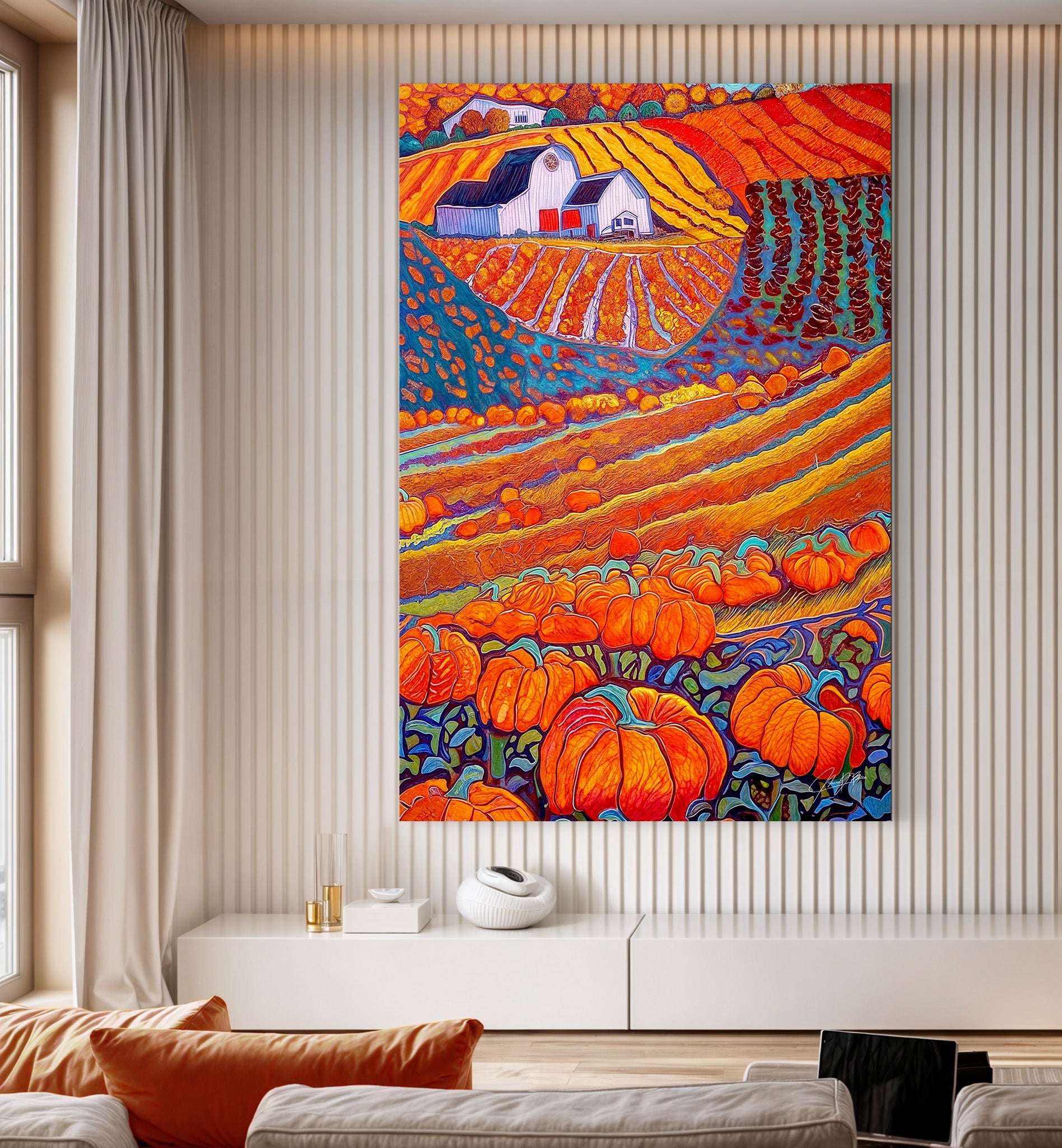 Canvas Print: "Harvest Hues" on sale at MyriadMart