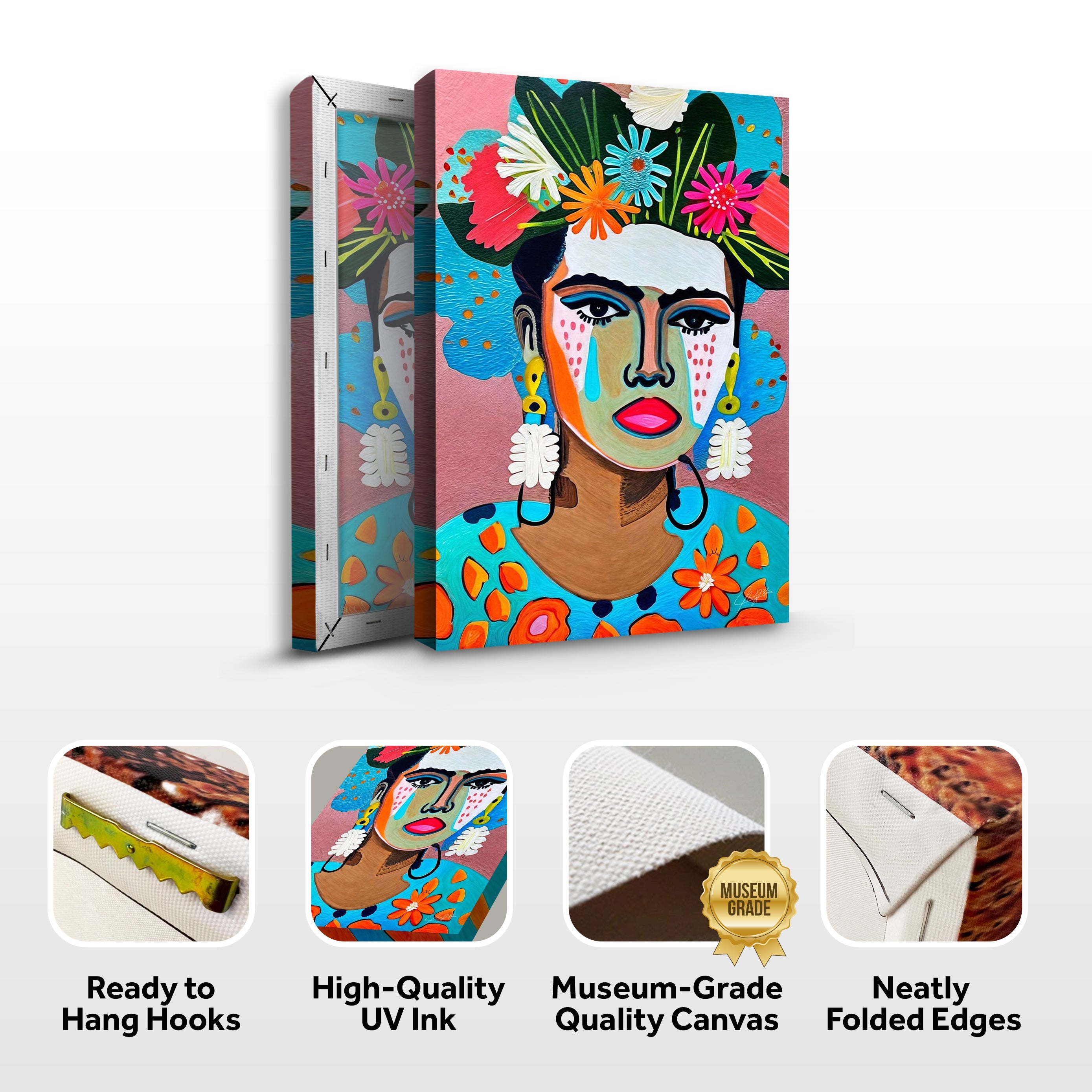 Canvas Print: "Floral Muse II" on sale at MyriadMart