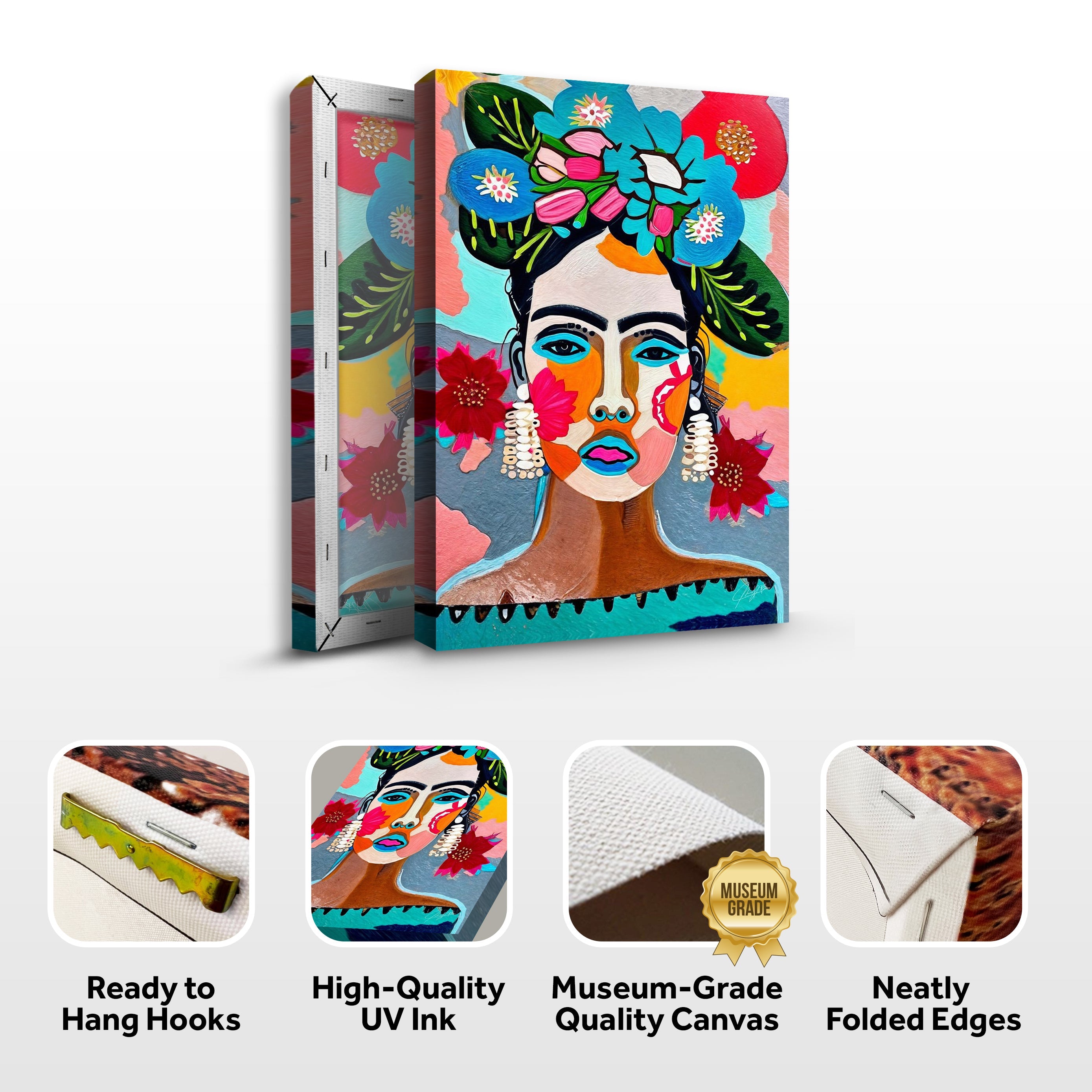 Canvas Print: "Floral Muse III" on sale at MyriadMart