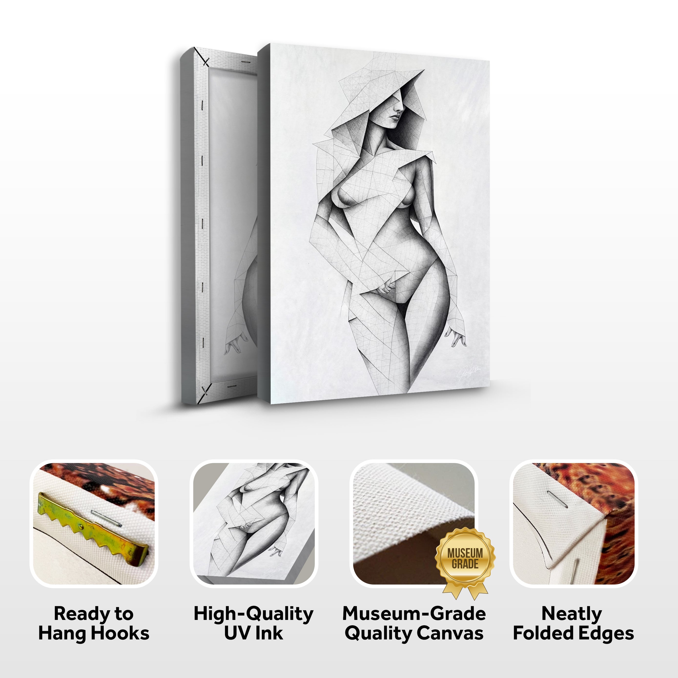 Canvas Print: "Tangible Point" on sale at MyriadMart