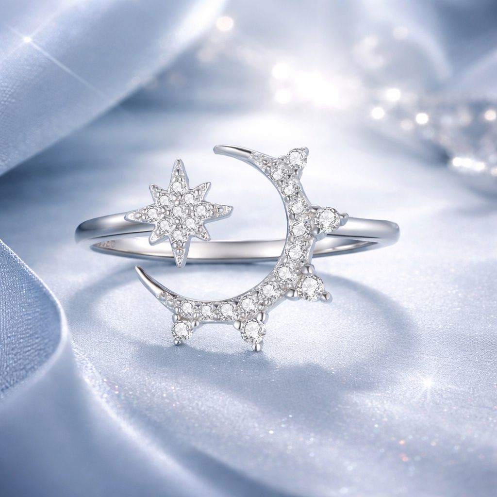 925 Sterling Silver Pavé Setting CZ Ring on sale at MyriadMart