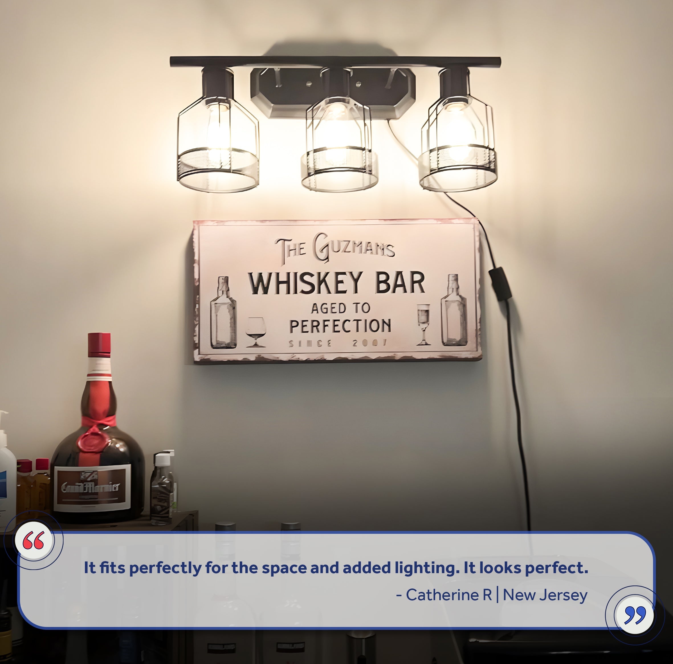 Whiskey Bar Sign III on sale at MyriadMart
