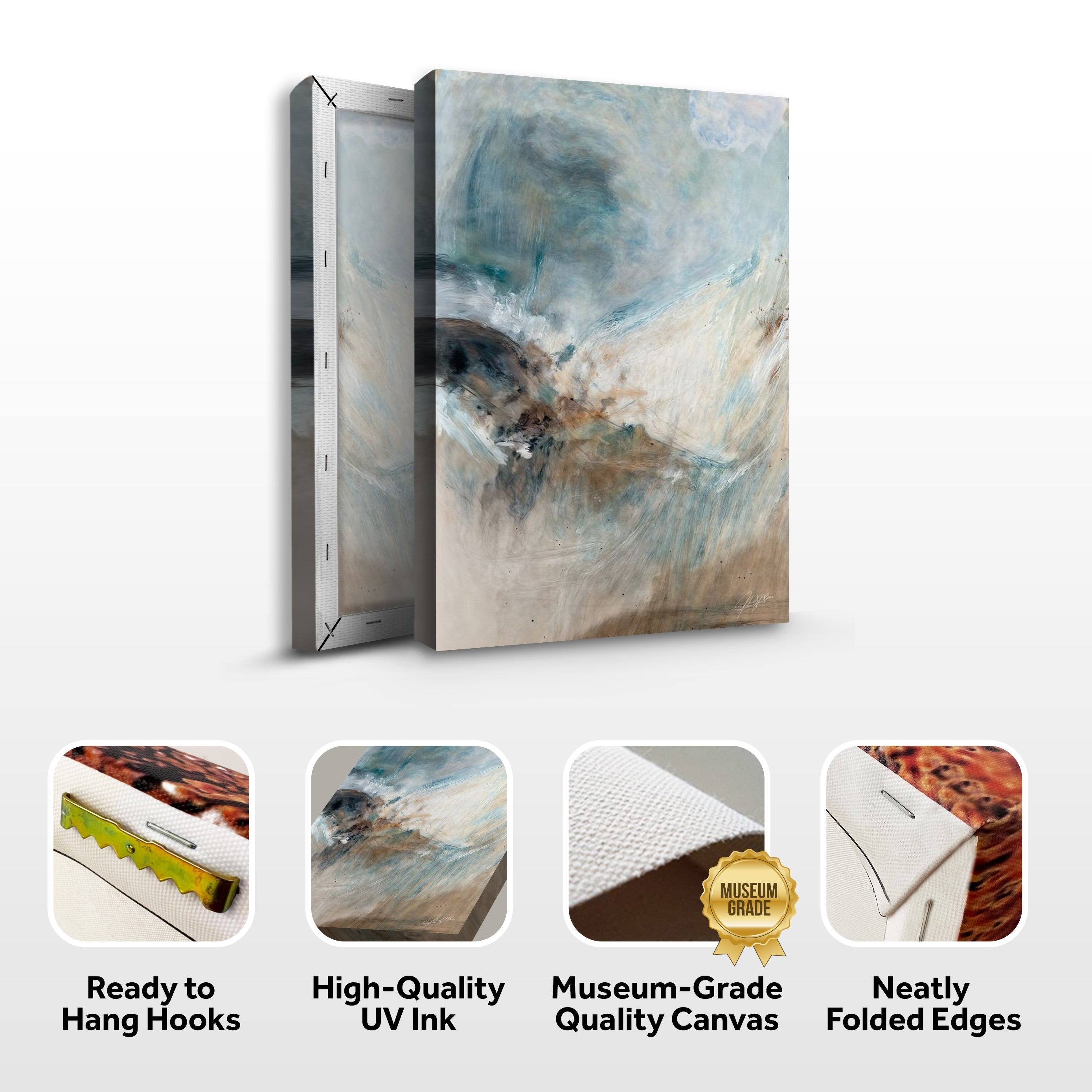 Canvas Print: "Whispering Coast II" on sale at MyriadMart