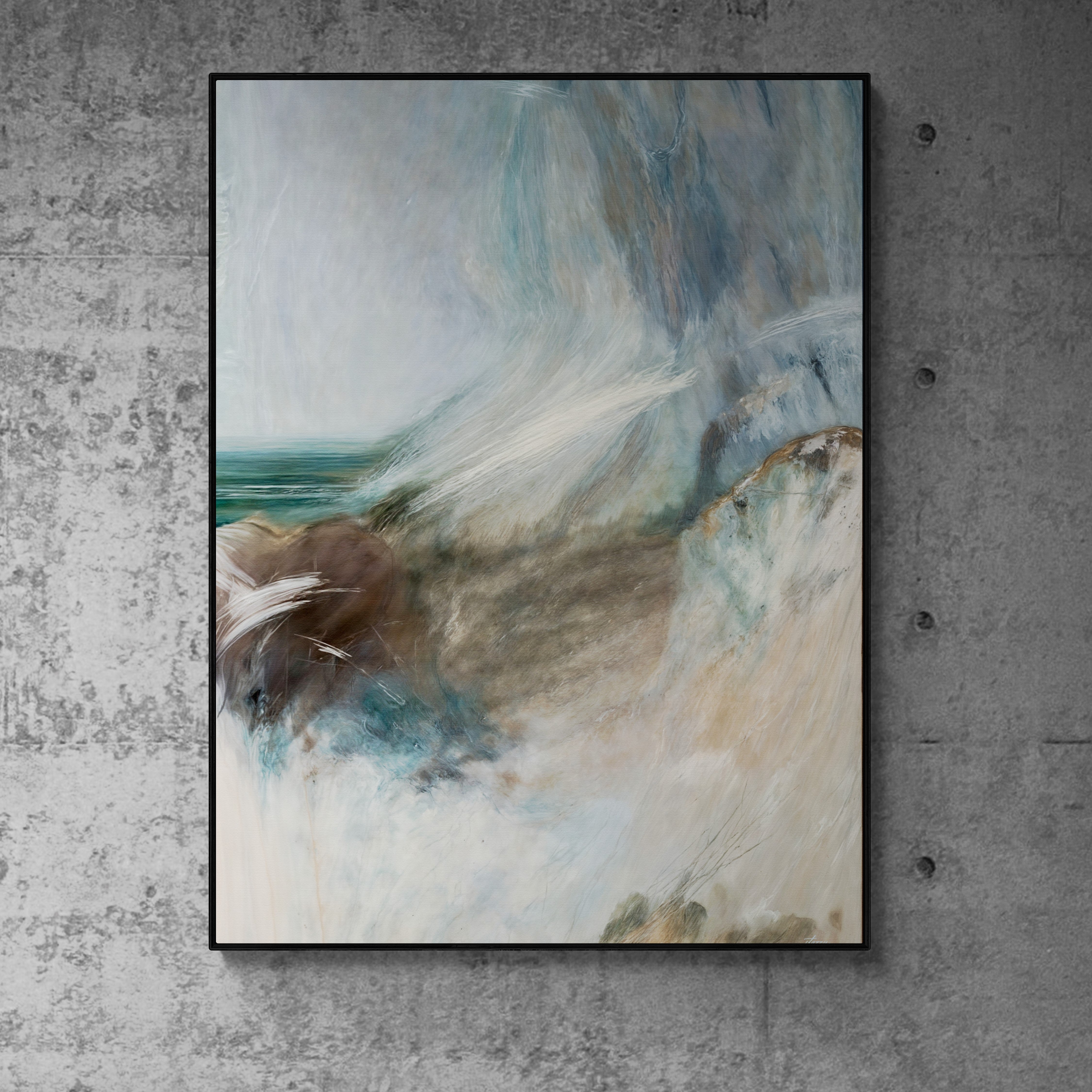 Canvas Print: "Whispering Coast" on sale at MyriadMart