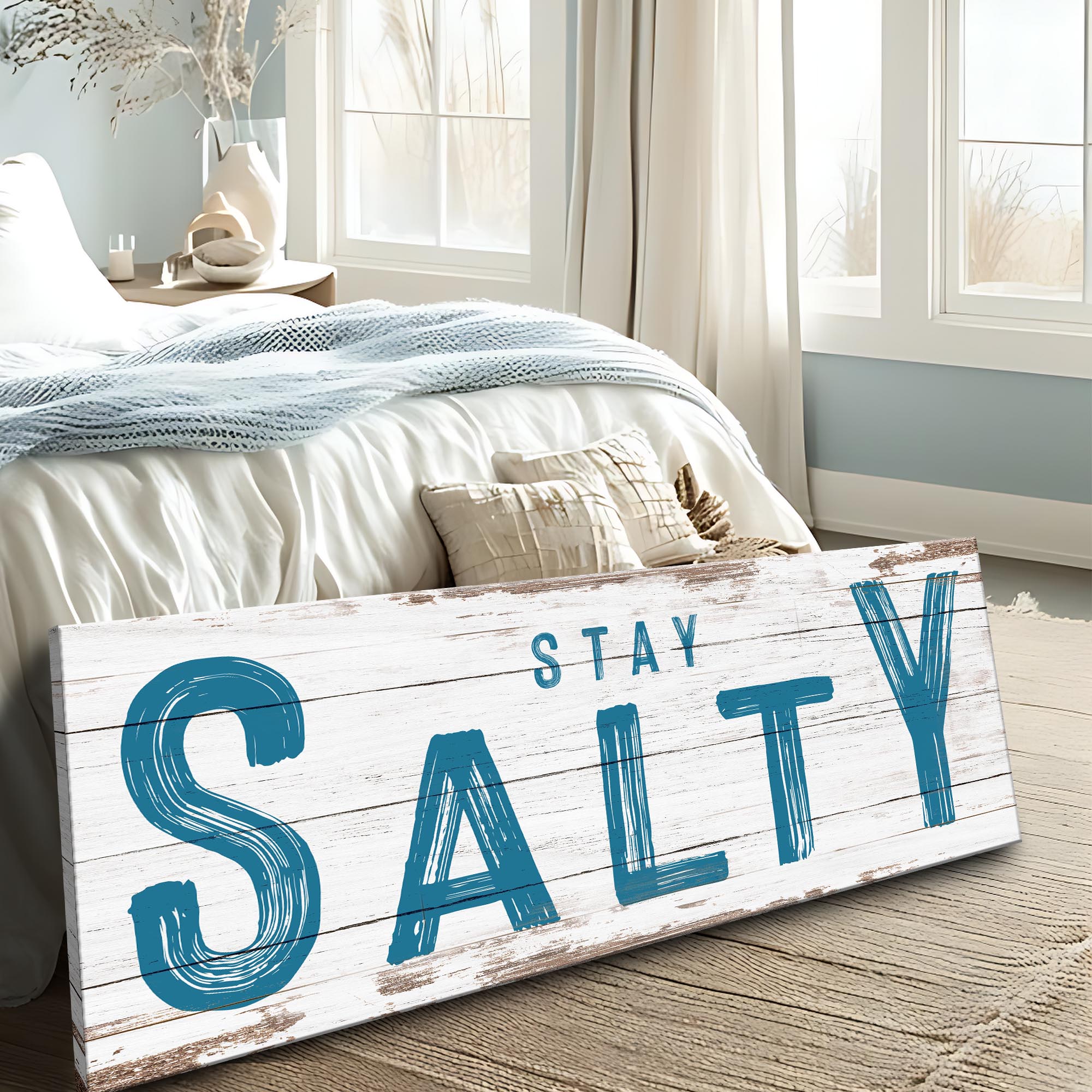 Stay Salty Coastal Sign V on sale at MyriadMart