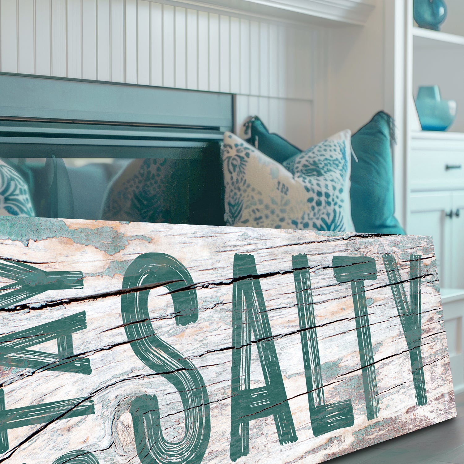 Stay Salty Coastal Sign VI on sale at MyriadMart