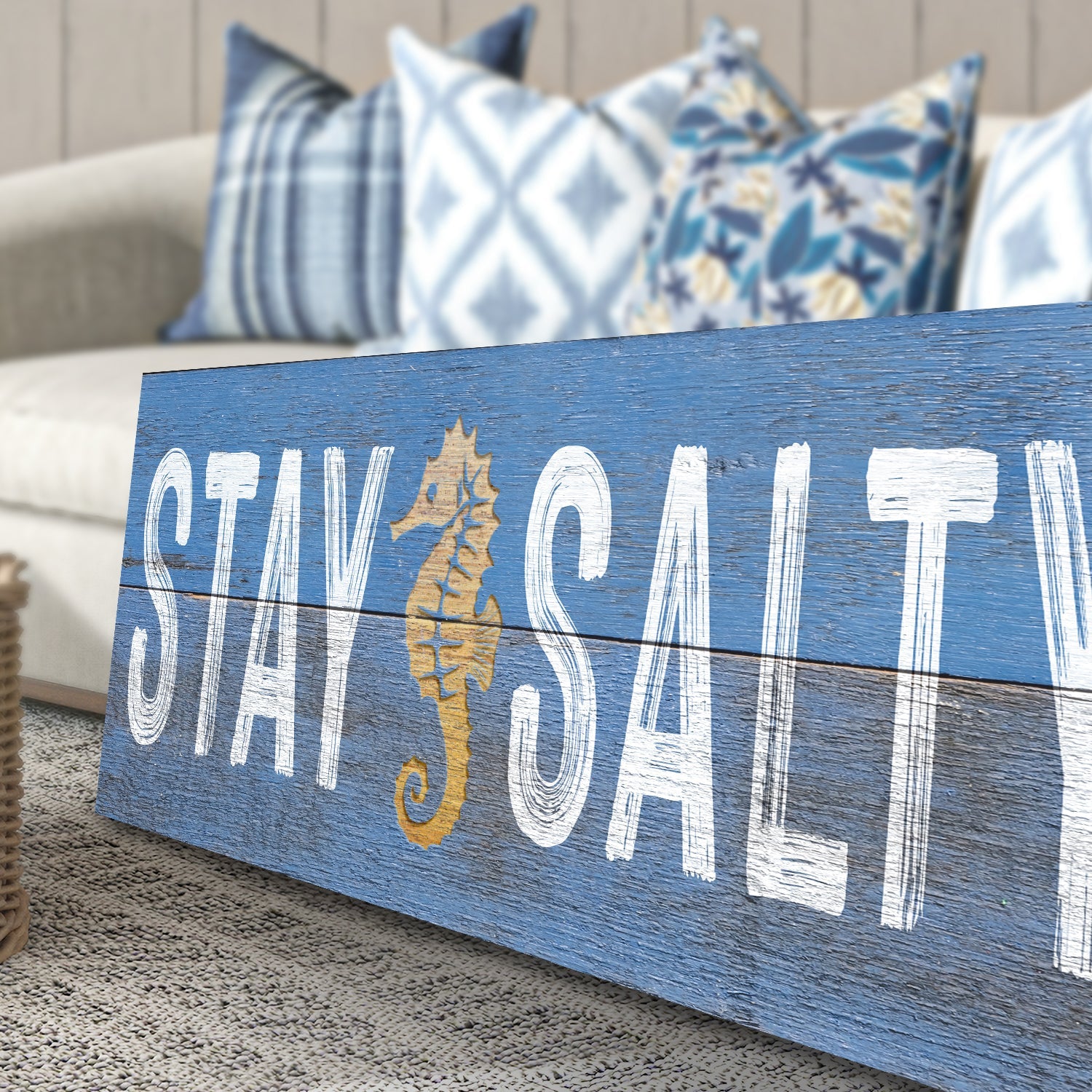 Stay Salty Coastal Sign VII on sale at MyriadMart
