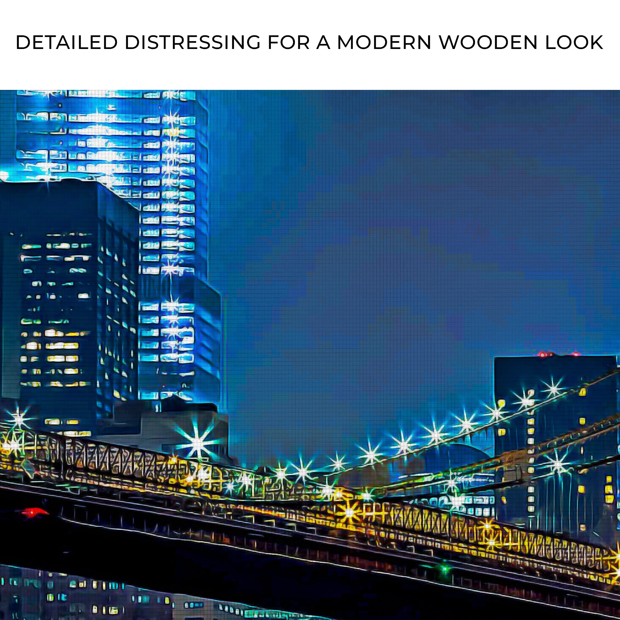 Brooklyn Bridge Night View Canvas Wall Art on sale at MyriadMart