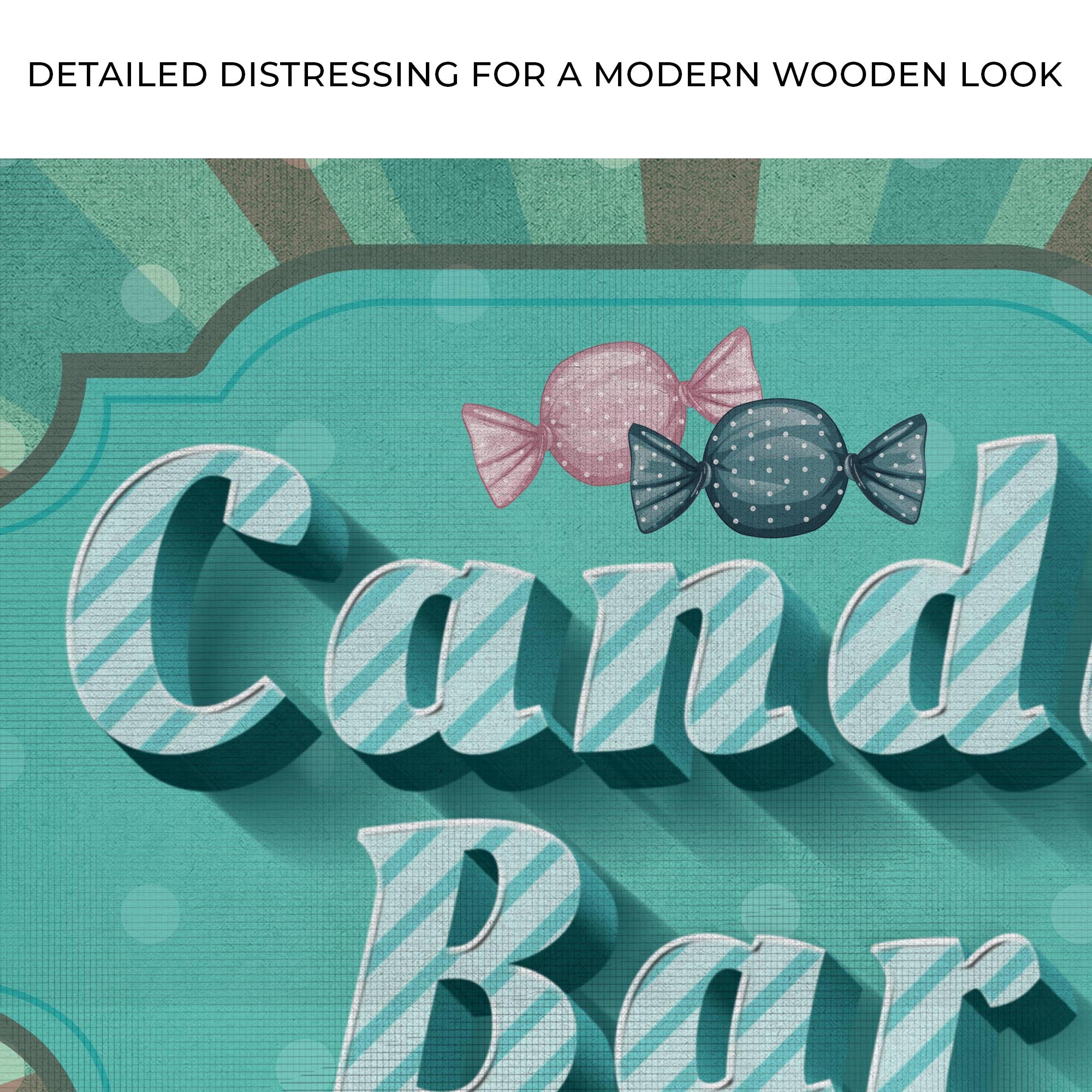 Love Is Sweet Take A Treat Candy Bar Sign III on sale at MyriadMart