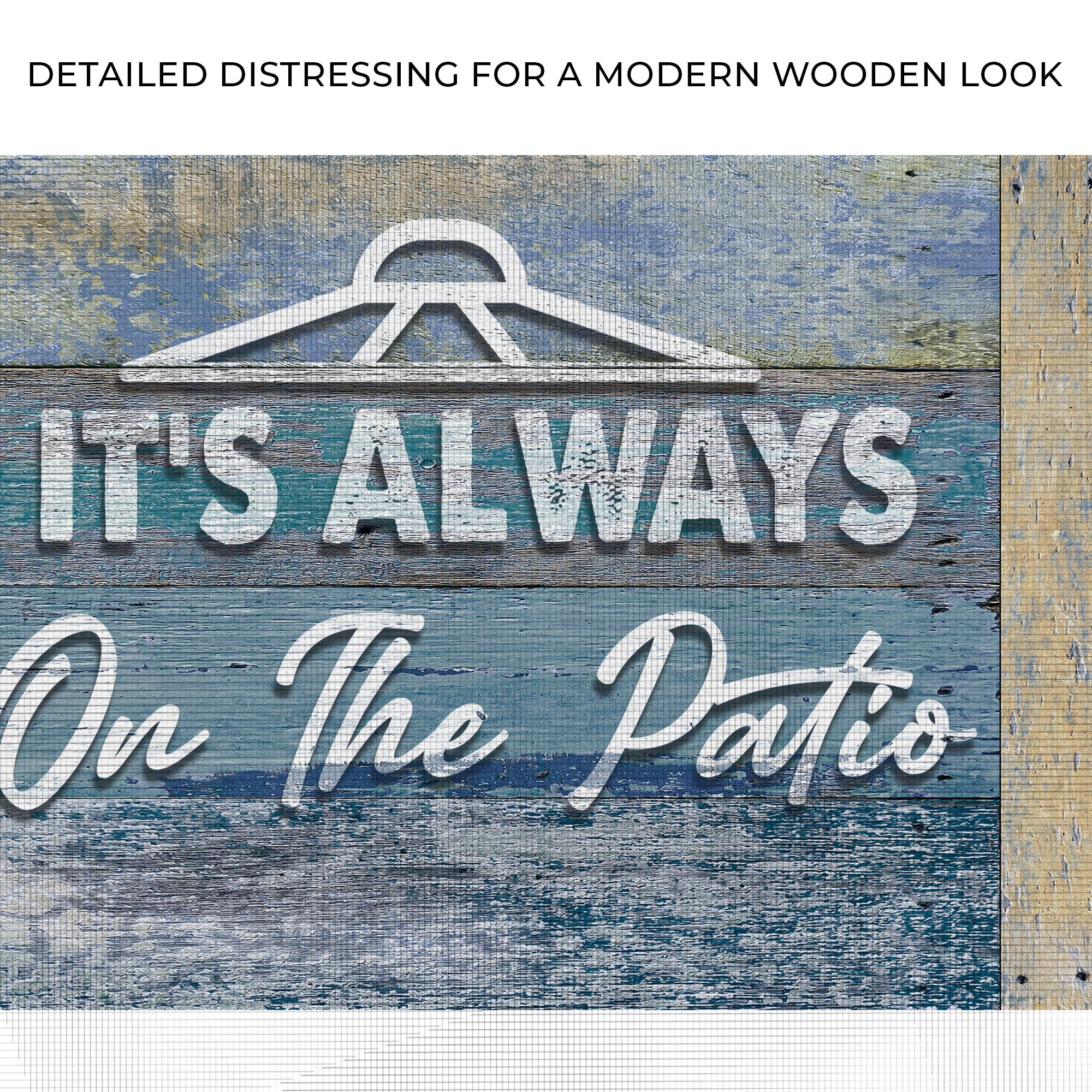 It's Always 5 O'Clock On The Patio Sign II on sale at MyriadMart