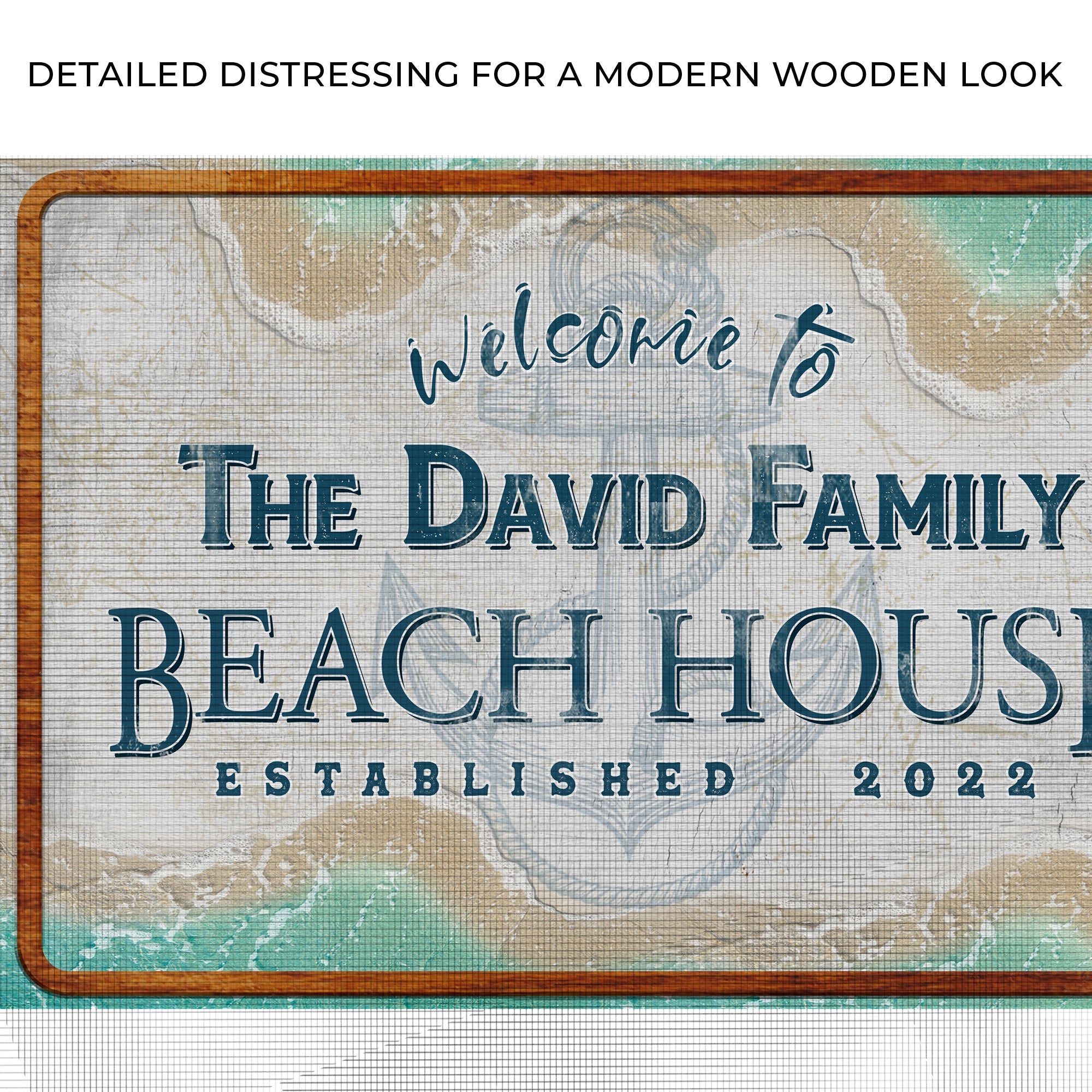 Welcome To Family Beach House Sign II on sale at MyriadMart