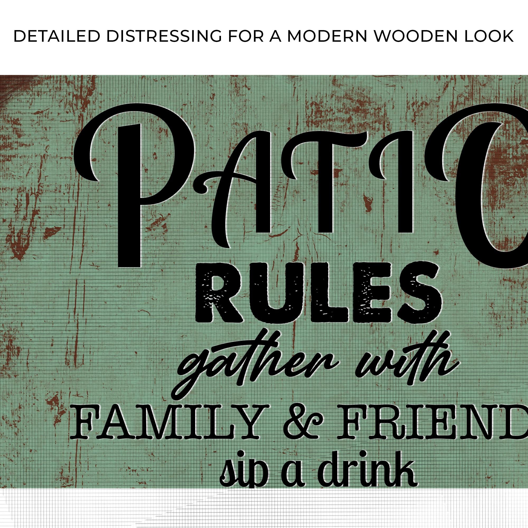 Patio Rules Sign V on sale at MyriadMart