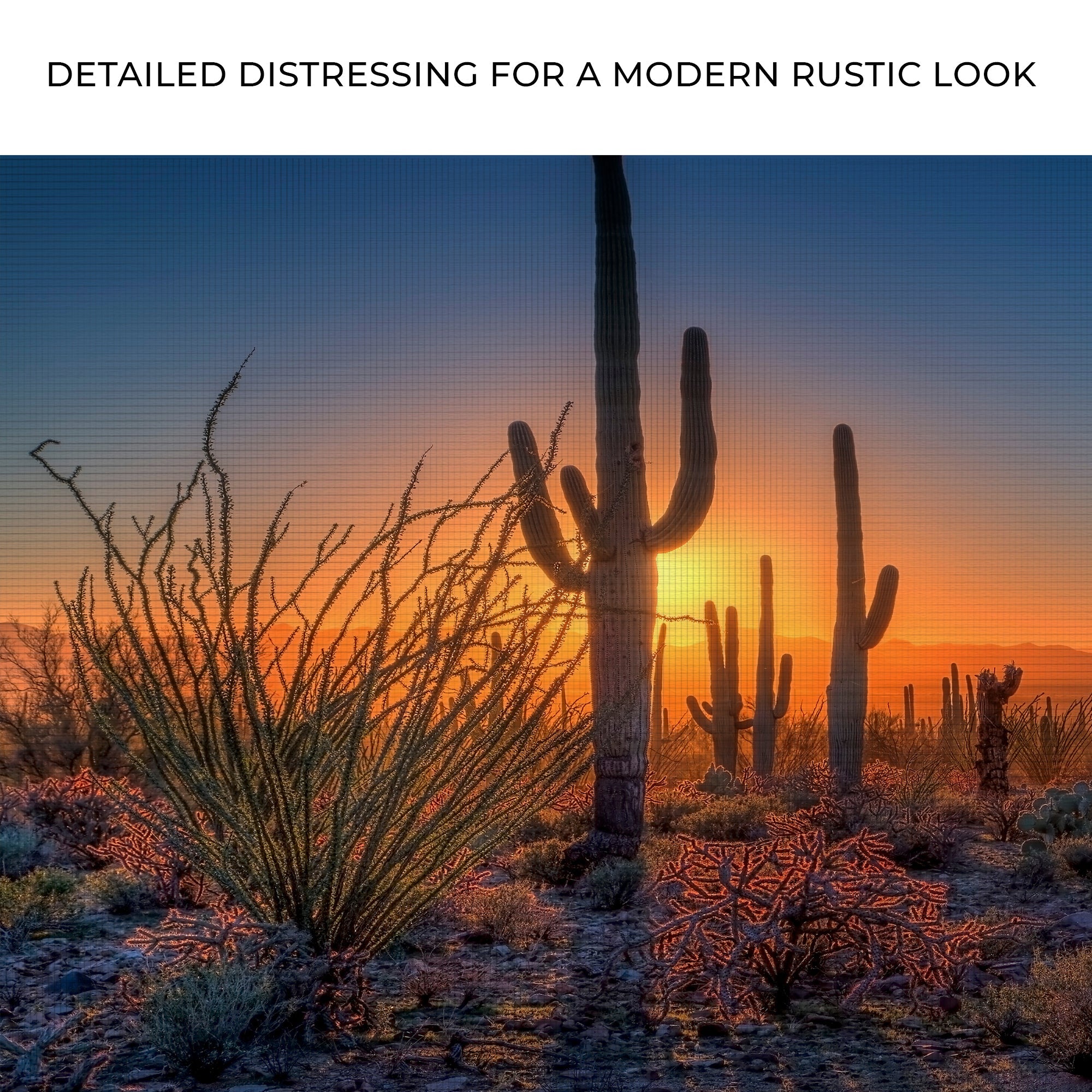 Desert Dusk Canvas Wall Art on sale at MyriadMart