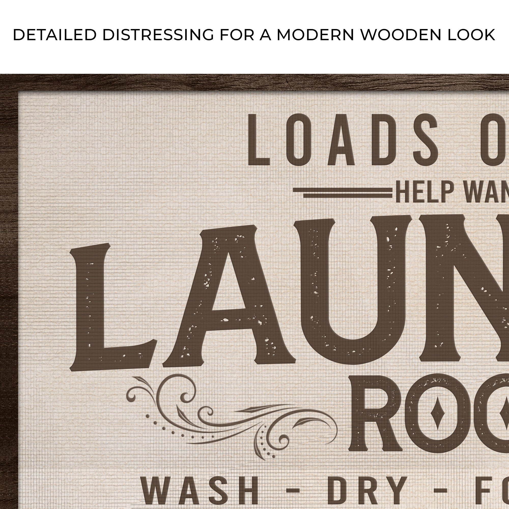Loads Of Fun Help Wanted Laundry Room Sign on sale at MyriadMart