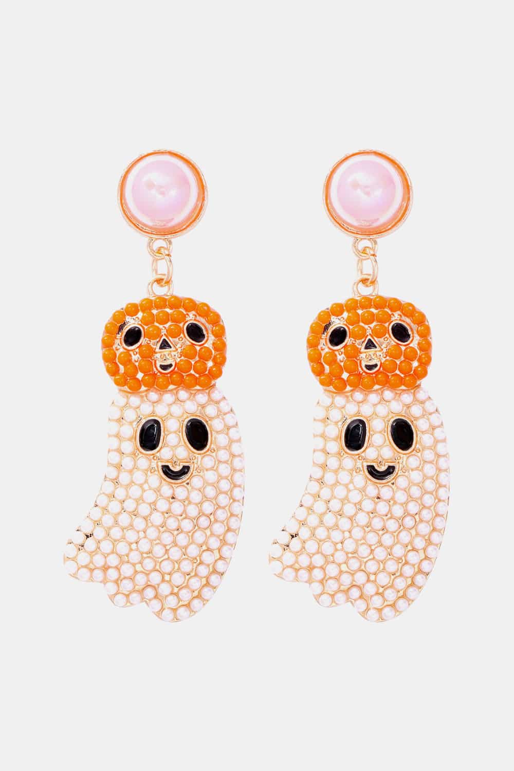 Halloween Ghost Shape Dangle Earrings - MyriadMart