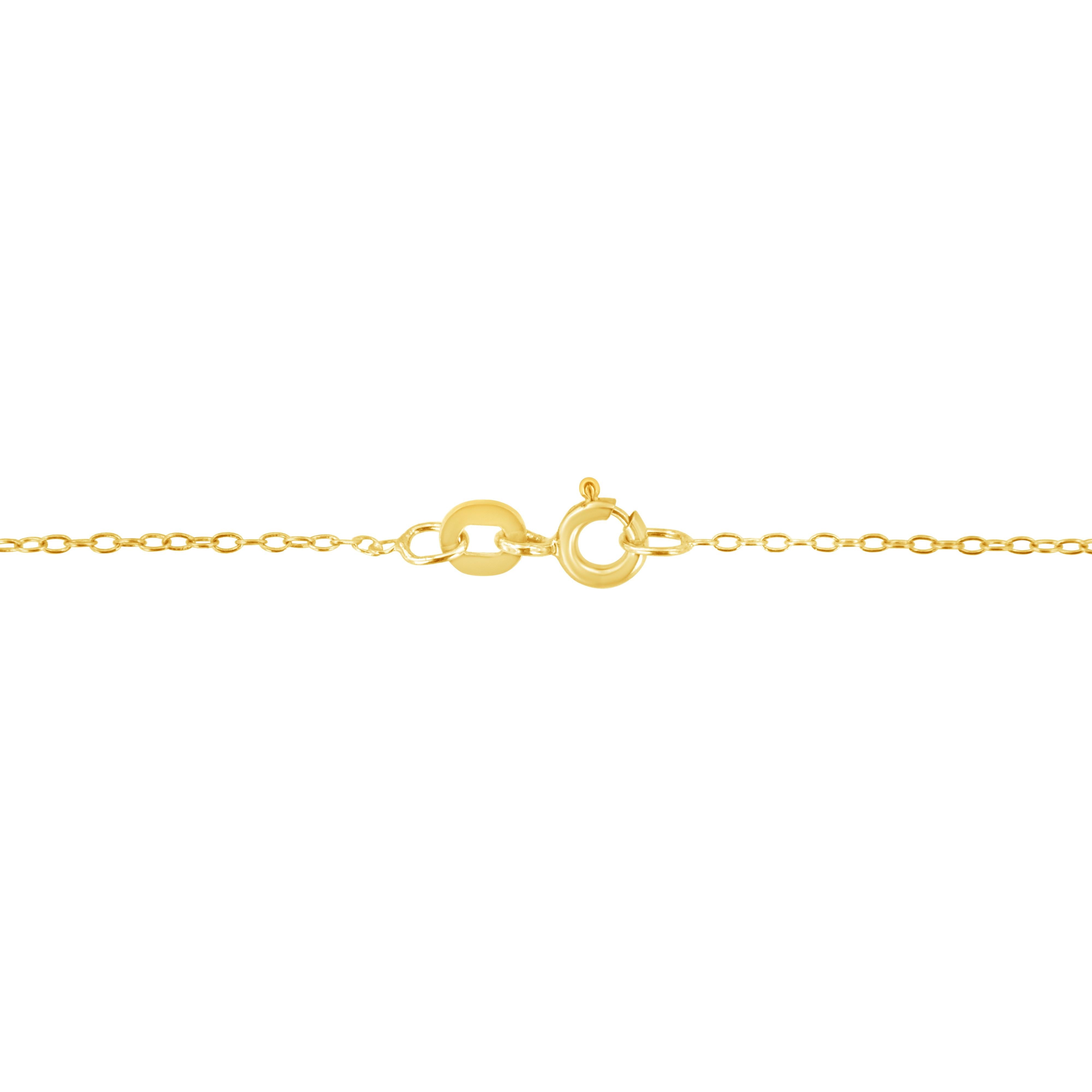 14k Yellow Gold 3.0 cttw Baguette and Brilliant Round-Cut Diamond Journey 18" Pendant Necklace I-J Color, I2-I3 Clarity on sale at MyriadMart