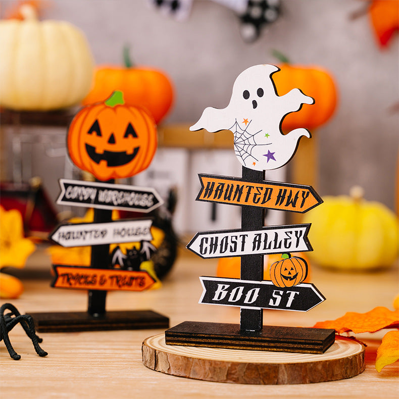 2-Piece Halloween Element Decor Ornaments - MyriadMart