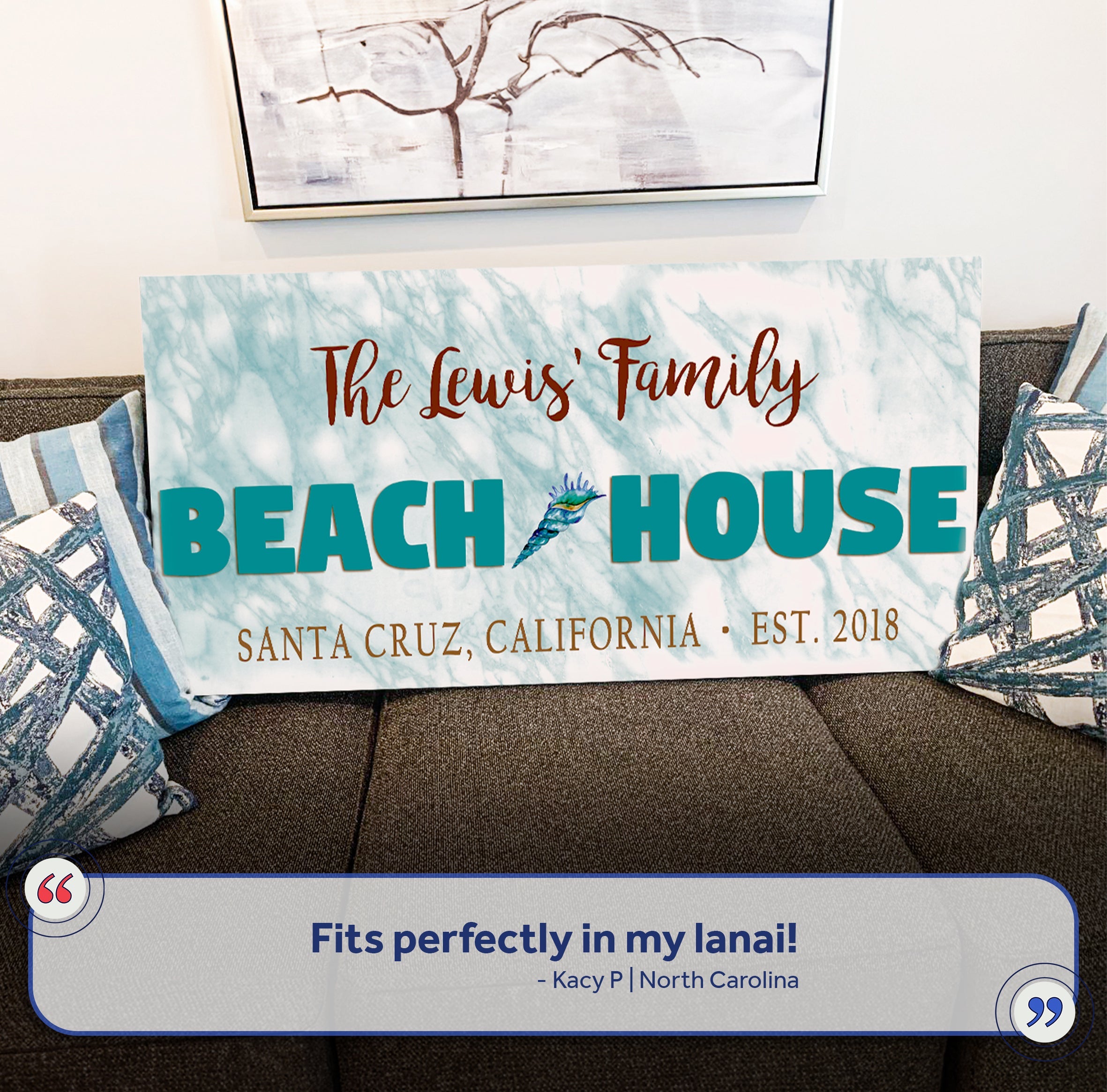 Beach House Sign II on sale at MyriadMart