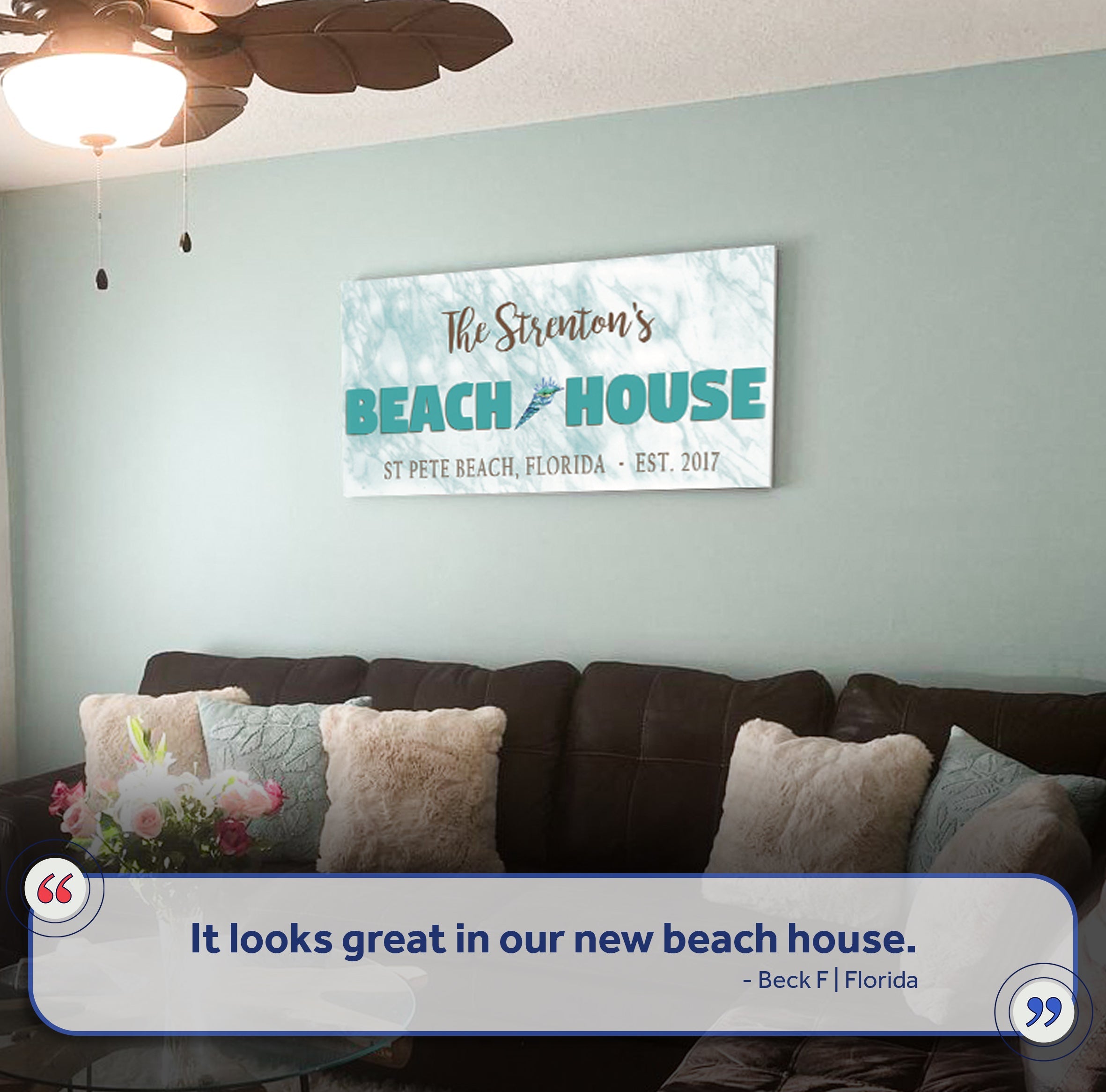 Beach House Sign II on sale at MyriadMart