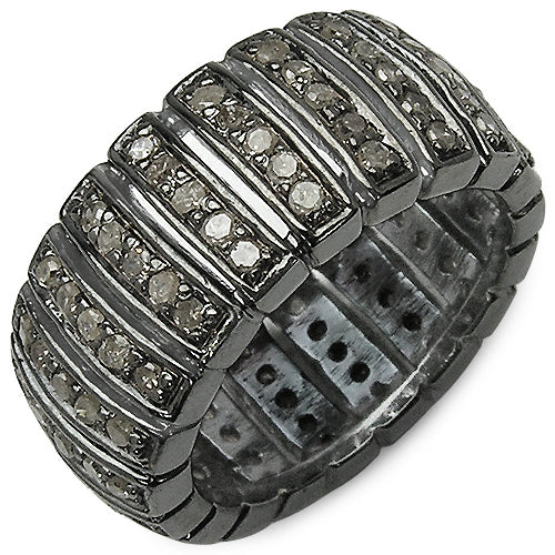 1.25 Carat Genuine TLB Diamond .925 Sterling Silver Ring on sale at MyriadMart