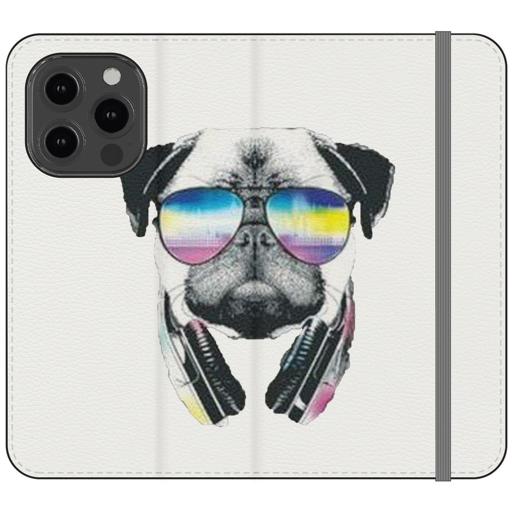 Cool Hipster Pug Phone Case