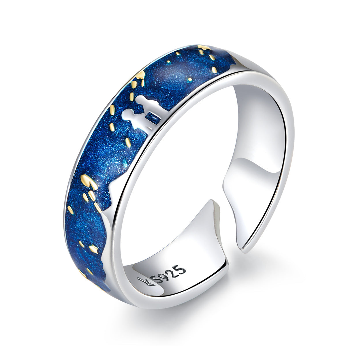 925 Sterling Silver 0.5cm Wide Ring on sale at MyriadMart
