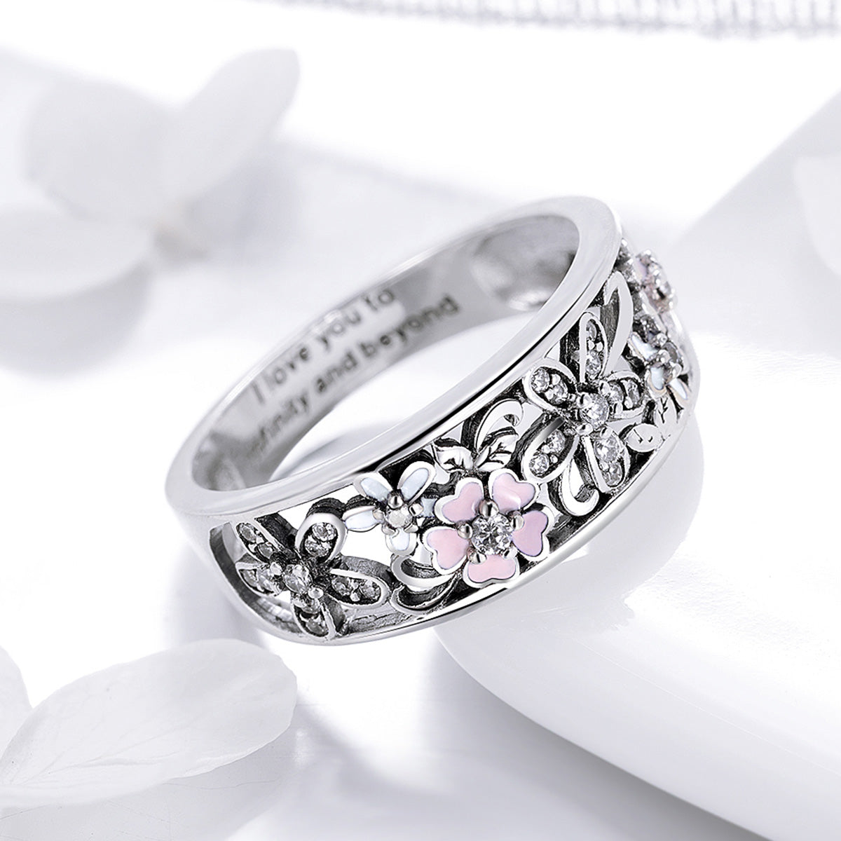 S925 Sterling Silver Ring Size 6.0 on sale at MyriadMart