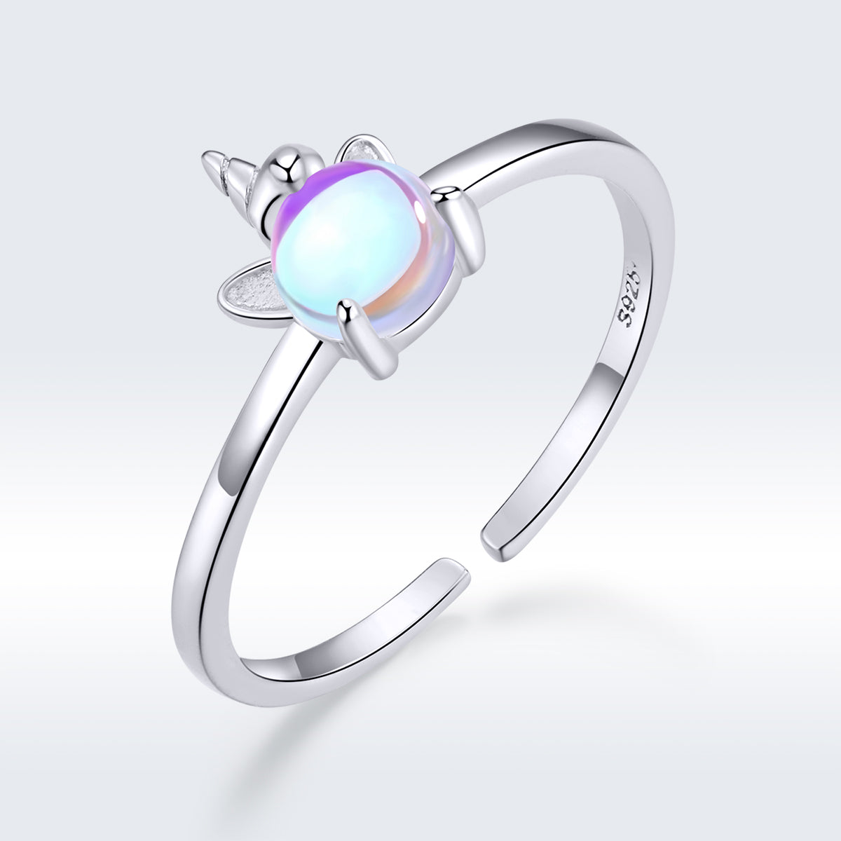 S925 Sterling Silver Slim Band Ring on sale at MyriadMart