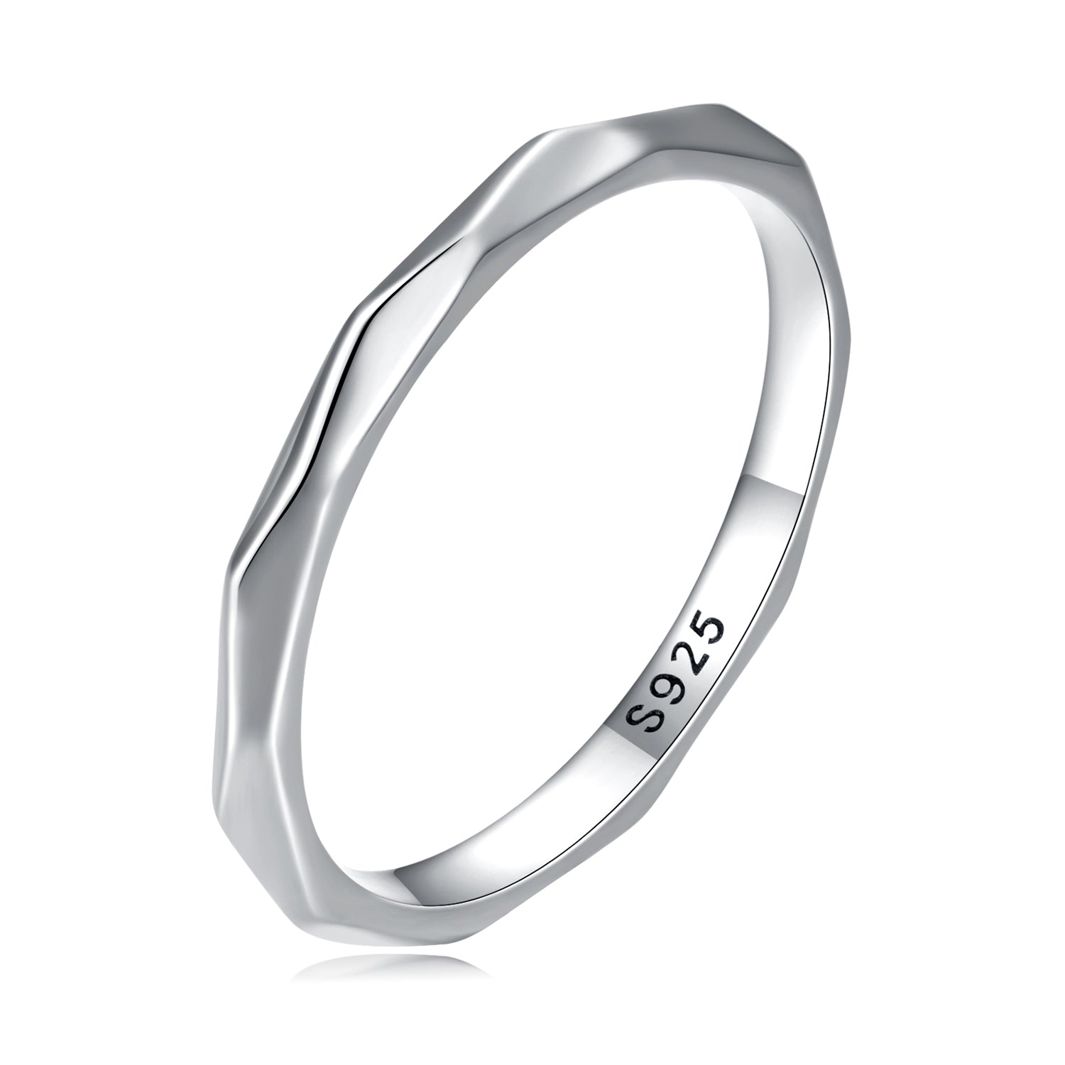 925 Sterling Silver Oxidized 0.2cm Width Ring Size 6 for Women on sale at MyriadMart