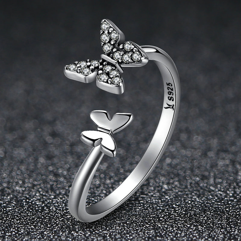 925 Sterling Silver Engagement Ring for Women on sale at MyriadMart