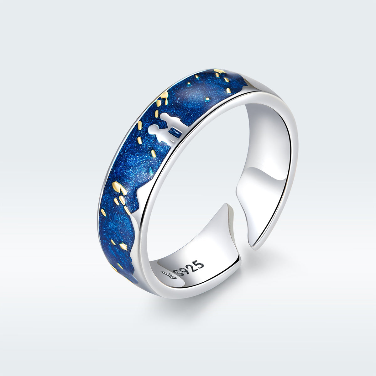 925 Sterling Silver 0.5cm Wide Ring on sale at MyriadMart