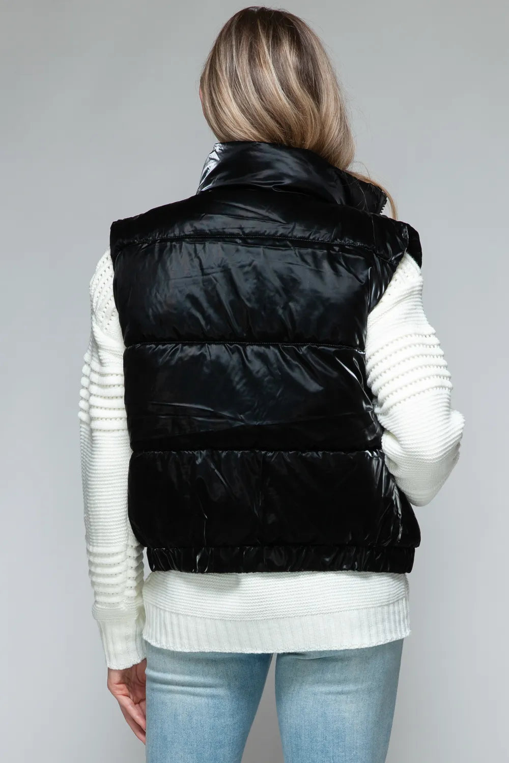 Snobbish Fine Fur Lining Quilted Vest - MyriadMart