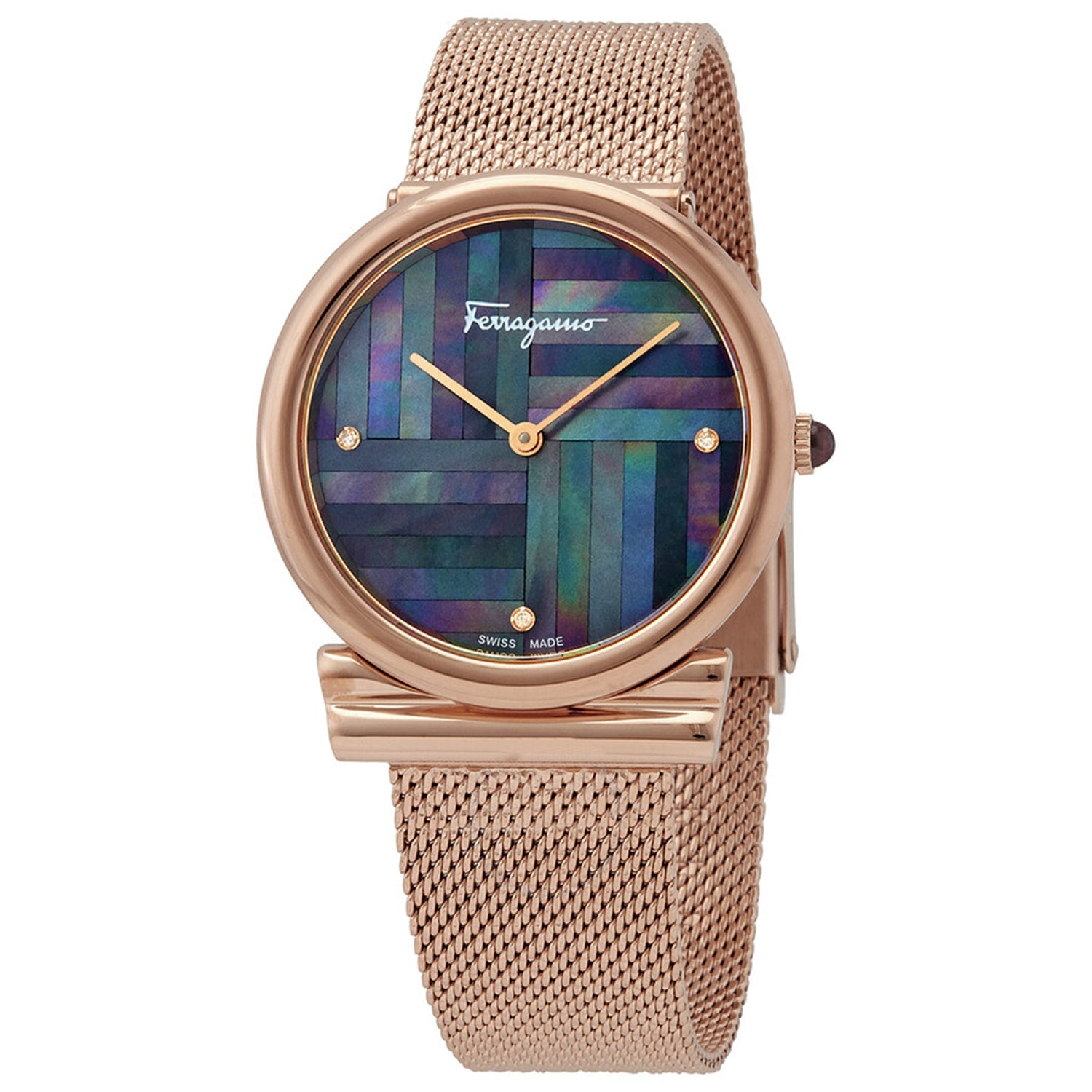 Salvatore Ferragamo Women's Gancini Slim on sale at MyriadMart