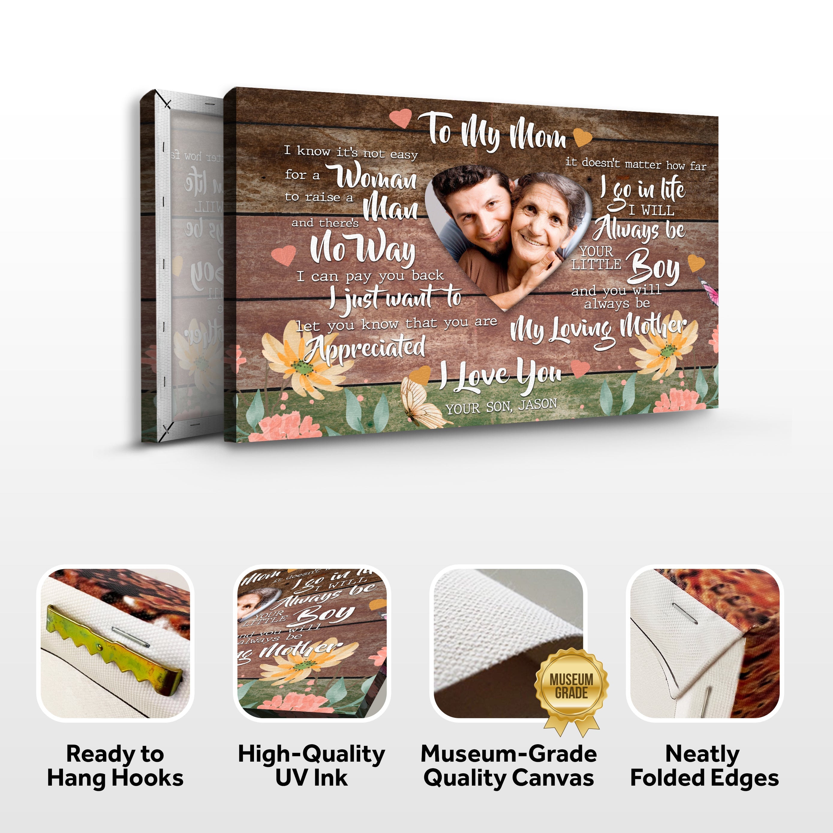 Mother's Day Sign Always My Loving Mother on sale at MyriadMart