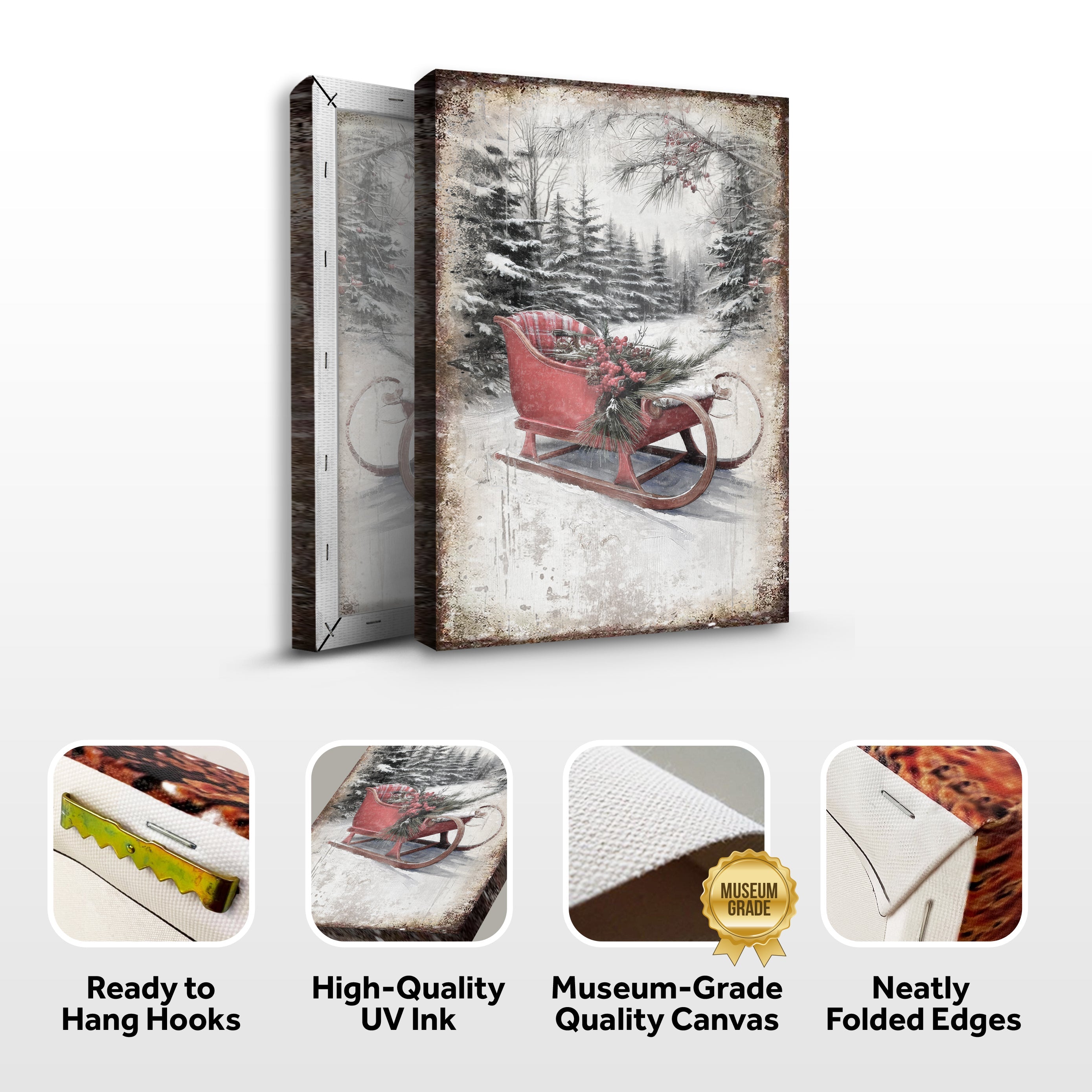 Vintage Christmas Bells Wall Art II on sale at MyriadMart