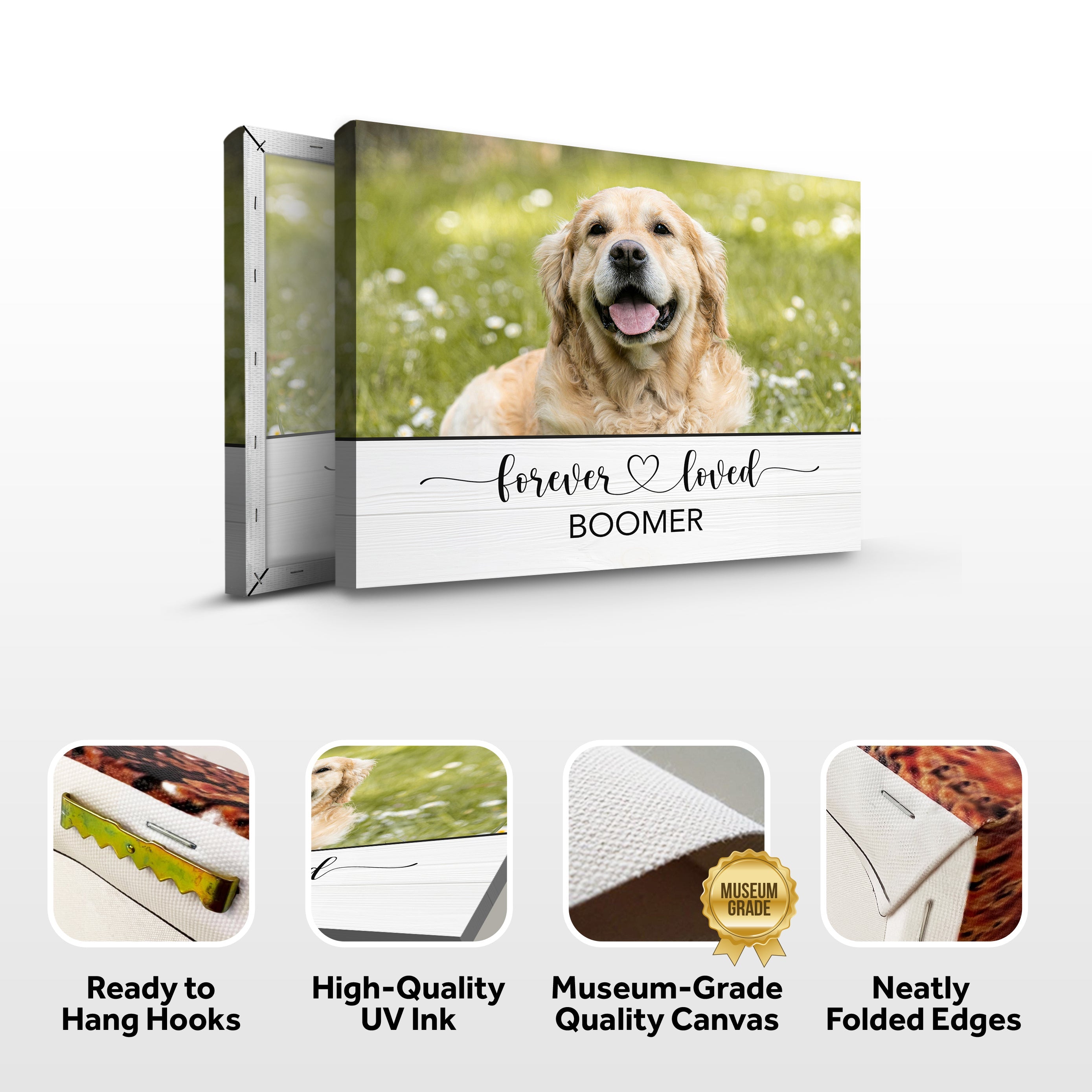 Pet Memorial Sign Forever Loved on sale at MyriadMart