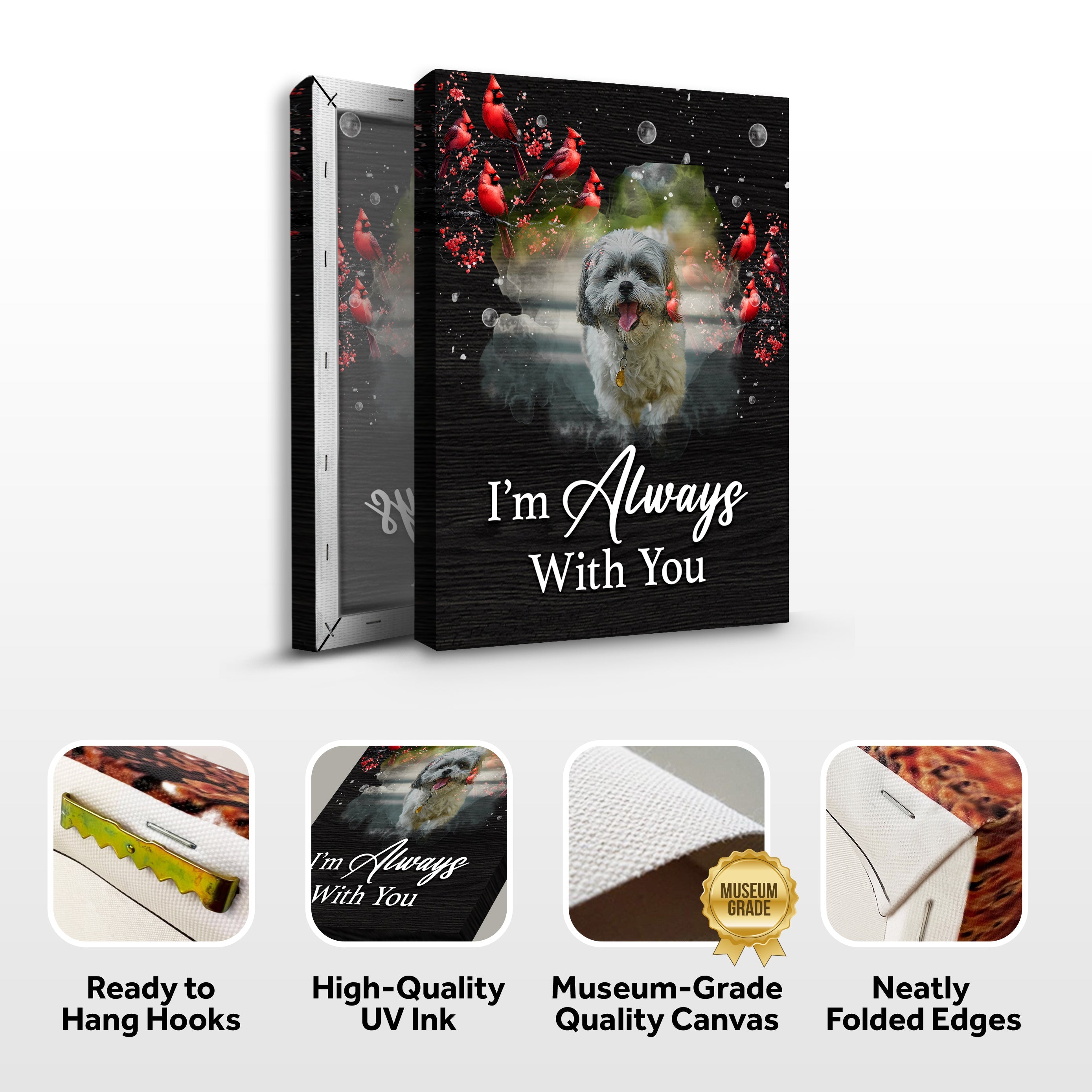 Pet Memorial Sign I'm Always With You on sale at MyriadMart