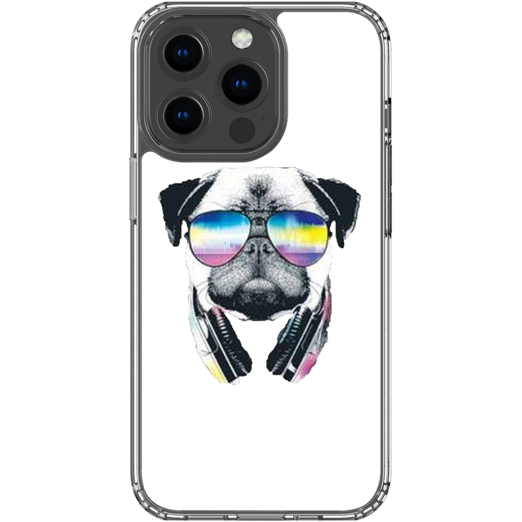 Cool Hipster Pug Phone Case, MyriadMart