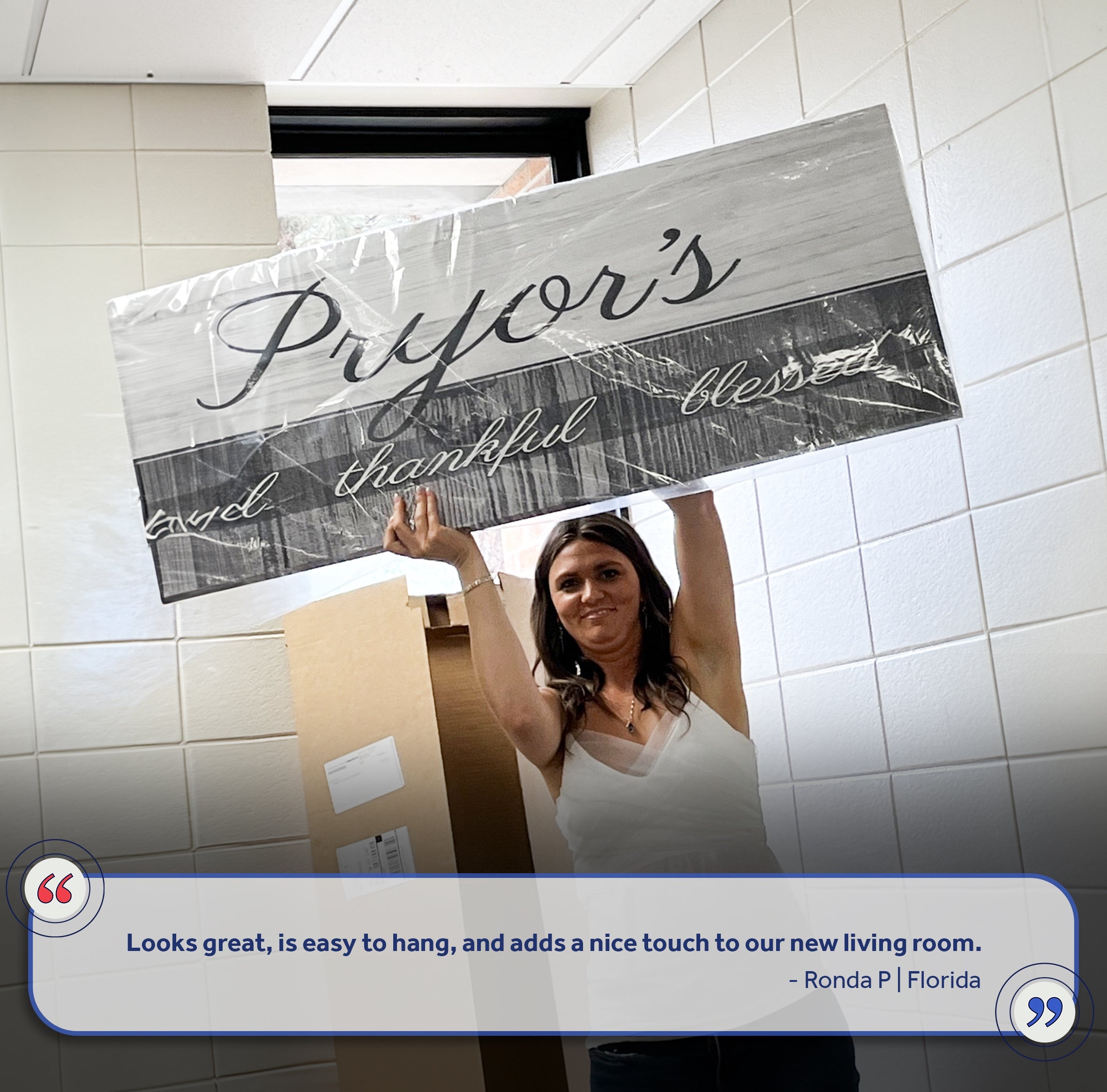 Family Grateful Sign on sale at MyriadMart