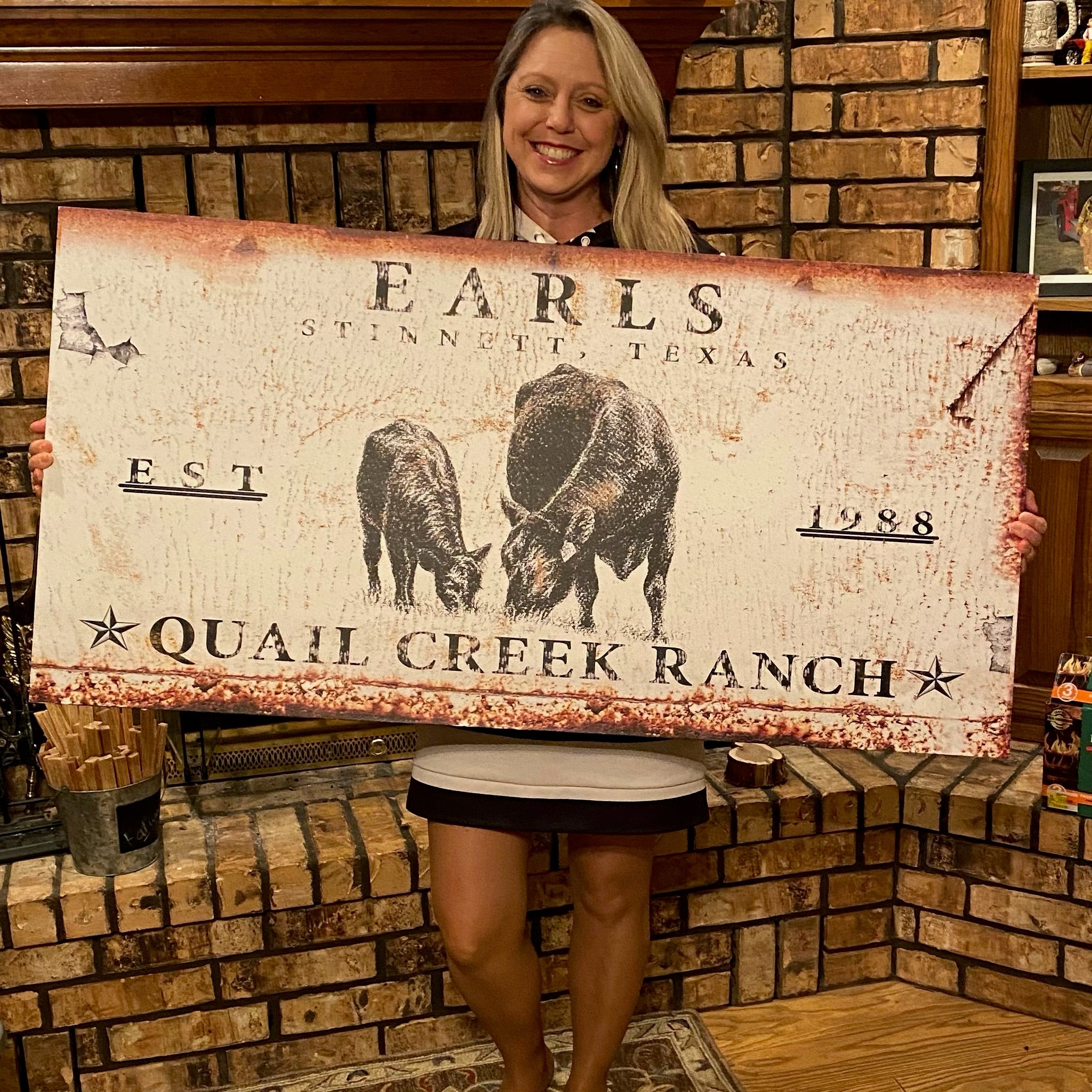 Angus Ranch Sign on sale at MyriadMart
