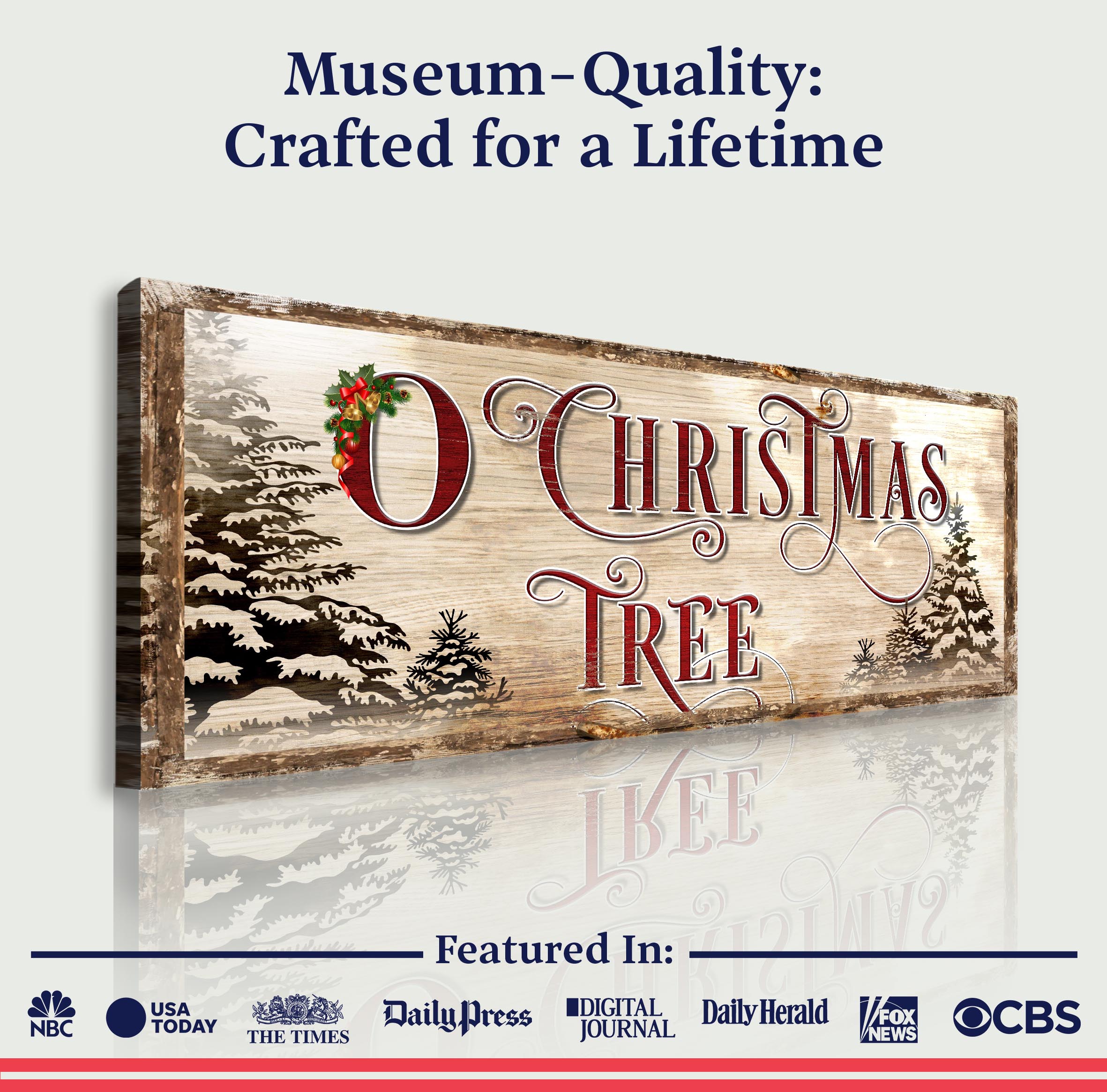 O Christmas Tree Sign on sale at MyriadMart