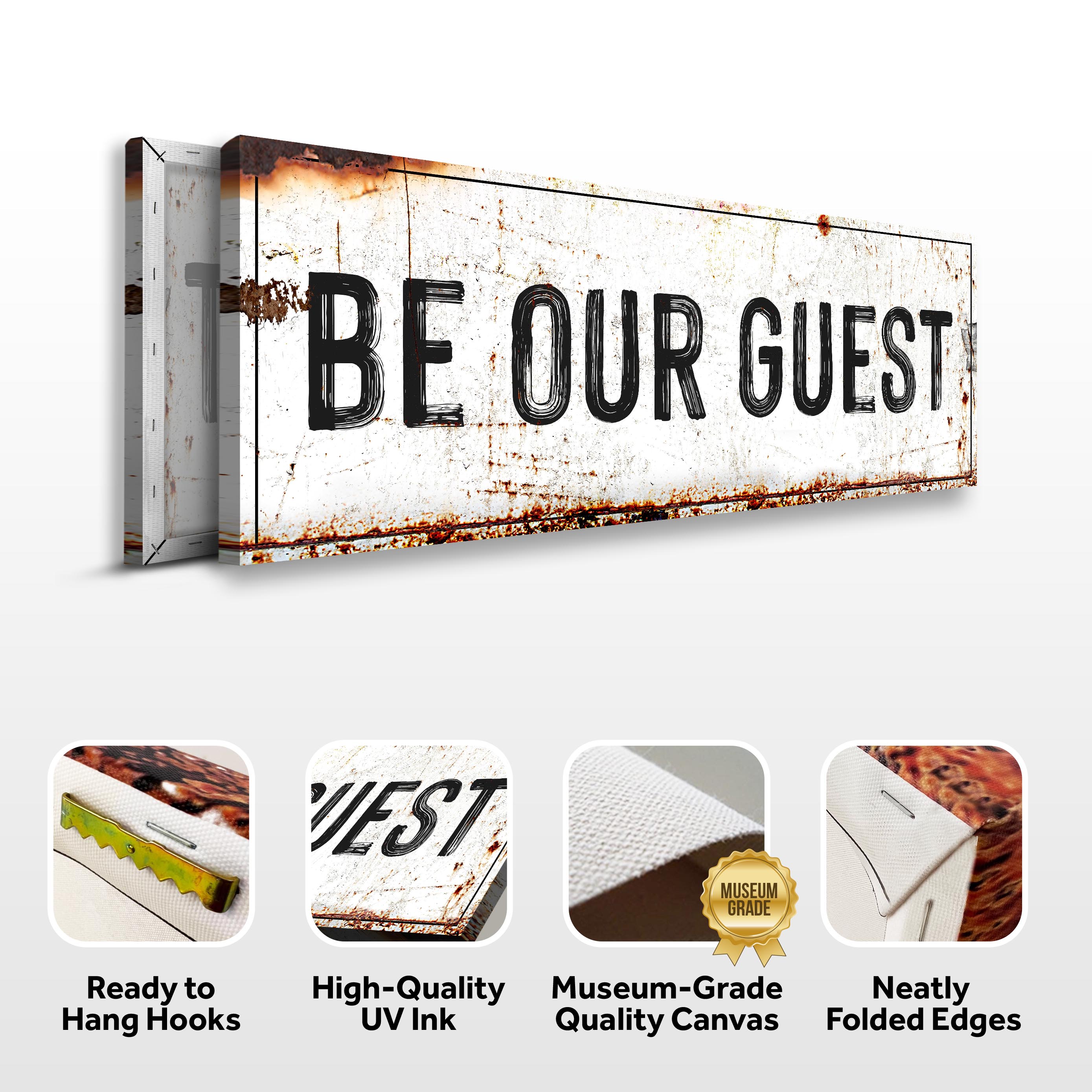 Be Our Guest Sign V on sale at MyriadMart