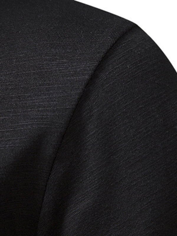 Men's Henley Casual Fashion Basic Short Sleeve T-Shirt - MyriadMart