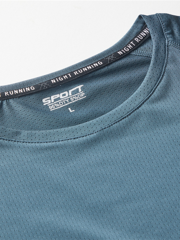 Quick-drying short-sleeved T-shirt men's sports T-shirt - MyriadMart