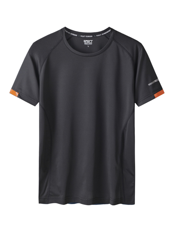 Quick-drying short-sleeved T-shirt men's sports T-shirt - MyriadMart