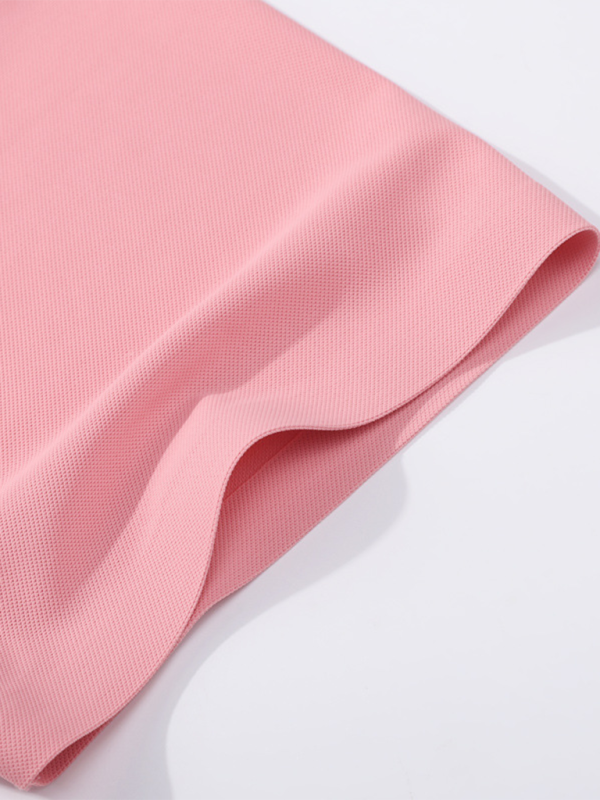 Men's high elastic non-marking ice silk lapel short-sleeved quick-drying polo shirt - MyriadMart