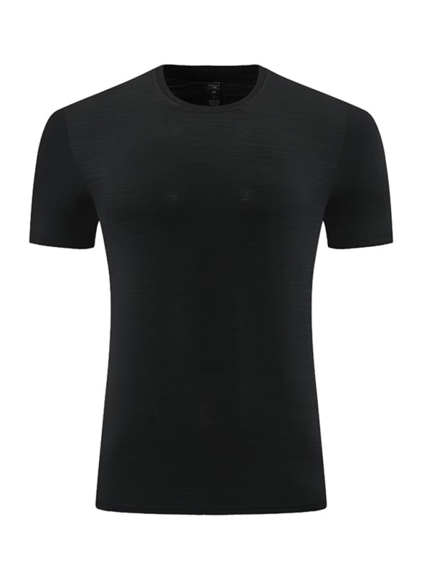 Men's new ice silk quick dry round neck short sleeve sports T-shirt - MyriadMart